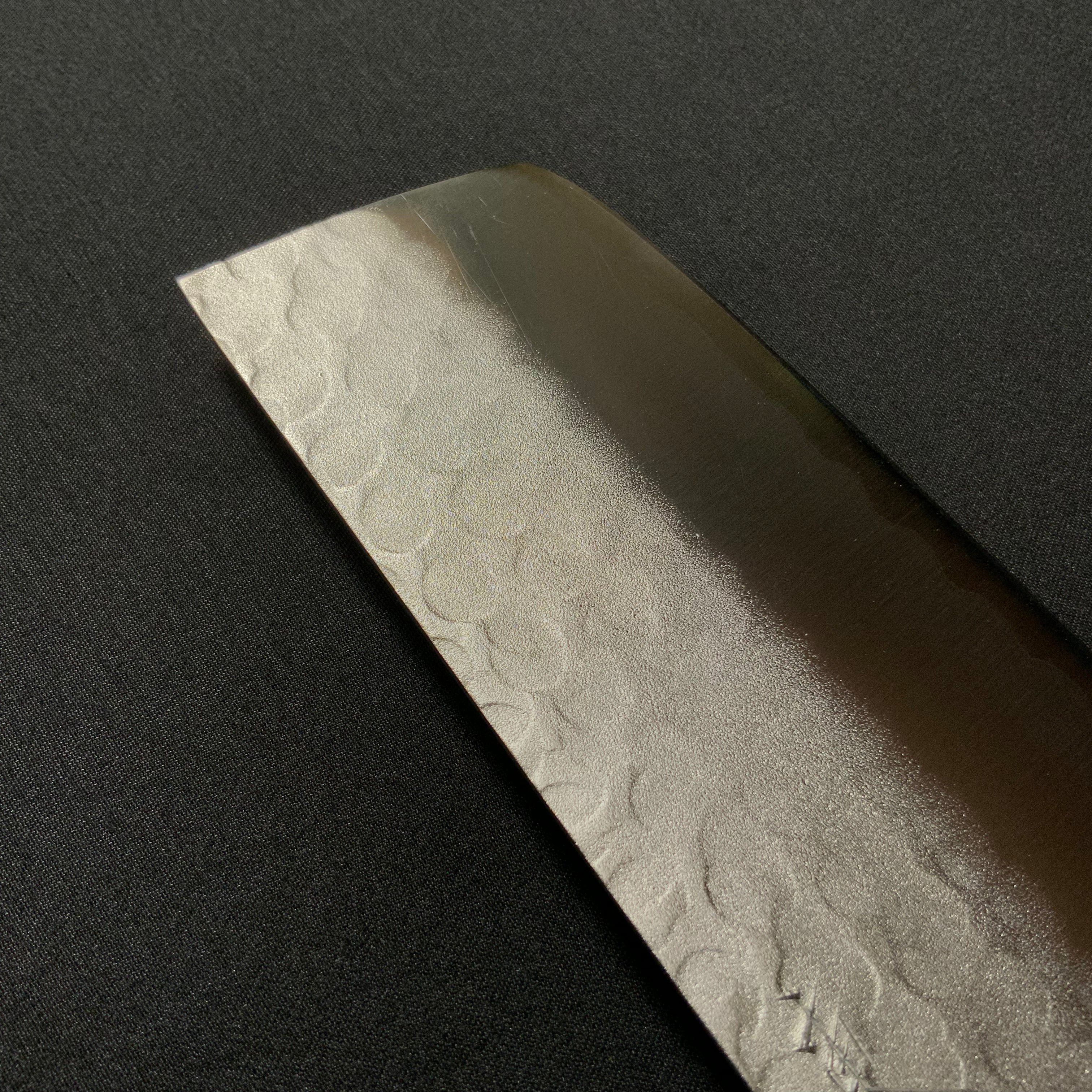 Kouetsu Tsuchime Finish Knife Thin Blade with Blue steel  東京侊悦 槌目 青紙鋼 薄刃 170mm