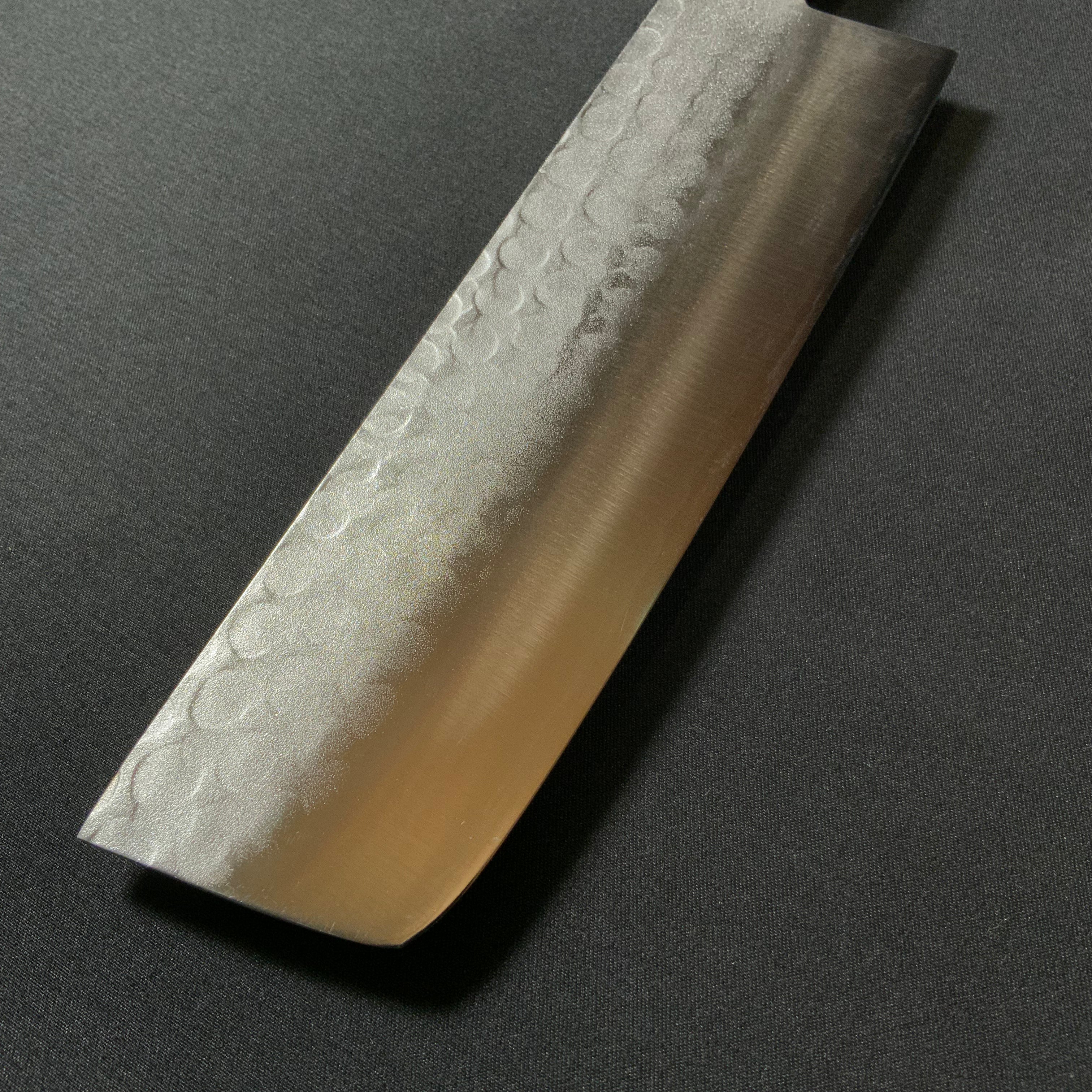 Kouetsu Tsuchime Finish Knife Thin Blade with Blue steel  東京侊悦 槌目 青紙鋼 薄刃 170mm