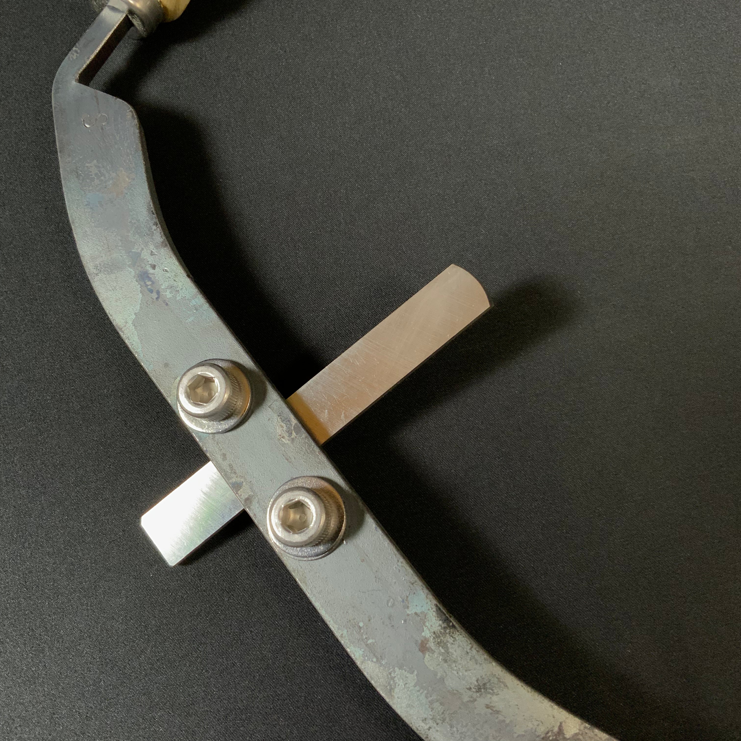 銑 鍛冶屋道具 替刃式 引くタイプ Sen Hand-made Japanese Blacksmith Tools Draw type