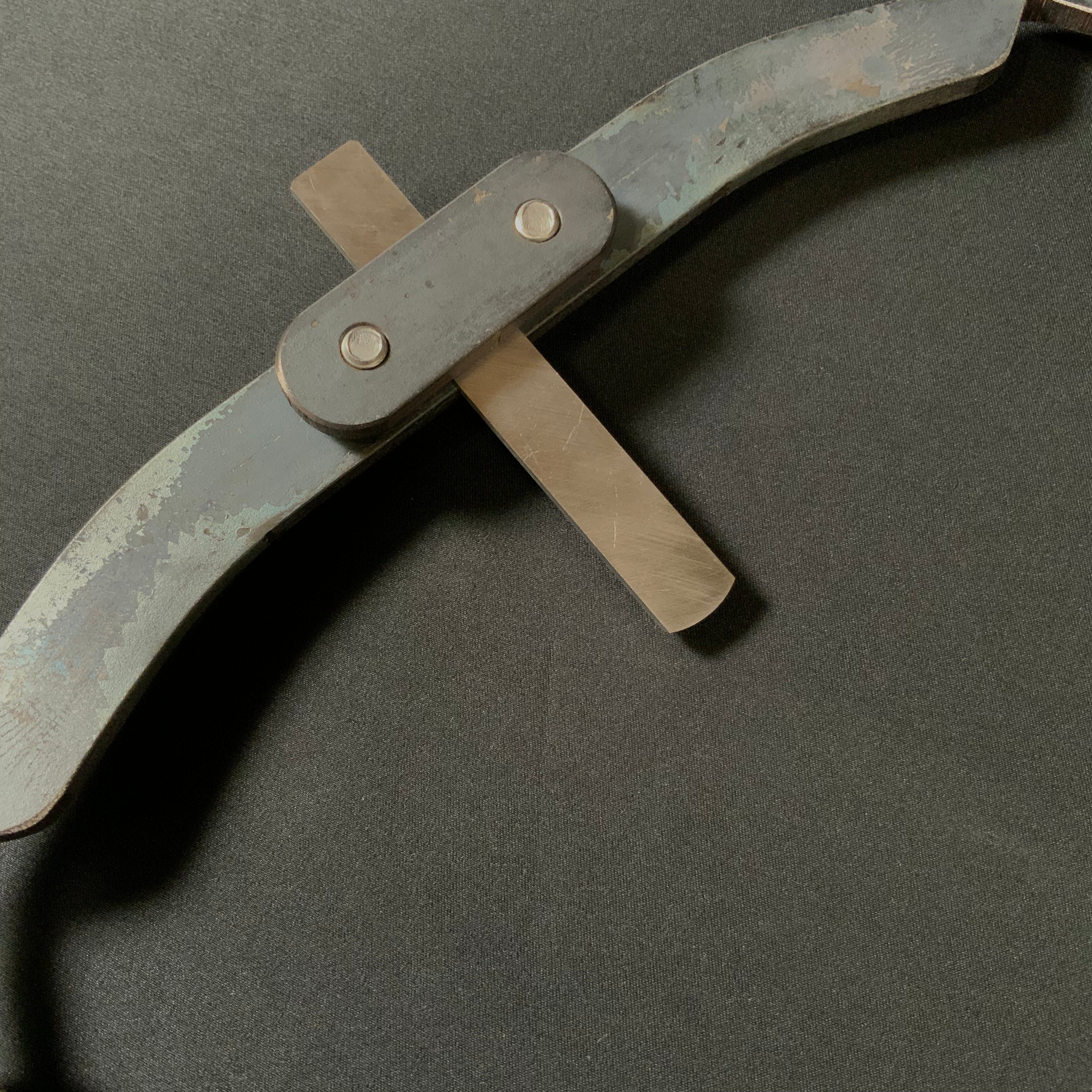 銑 鍛冶屋道具 替刃式 引くタイプ Sen Hand-made Japanese Blacksmith Tools Draw type