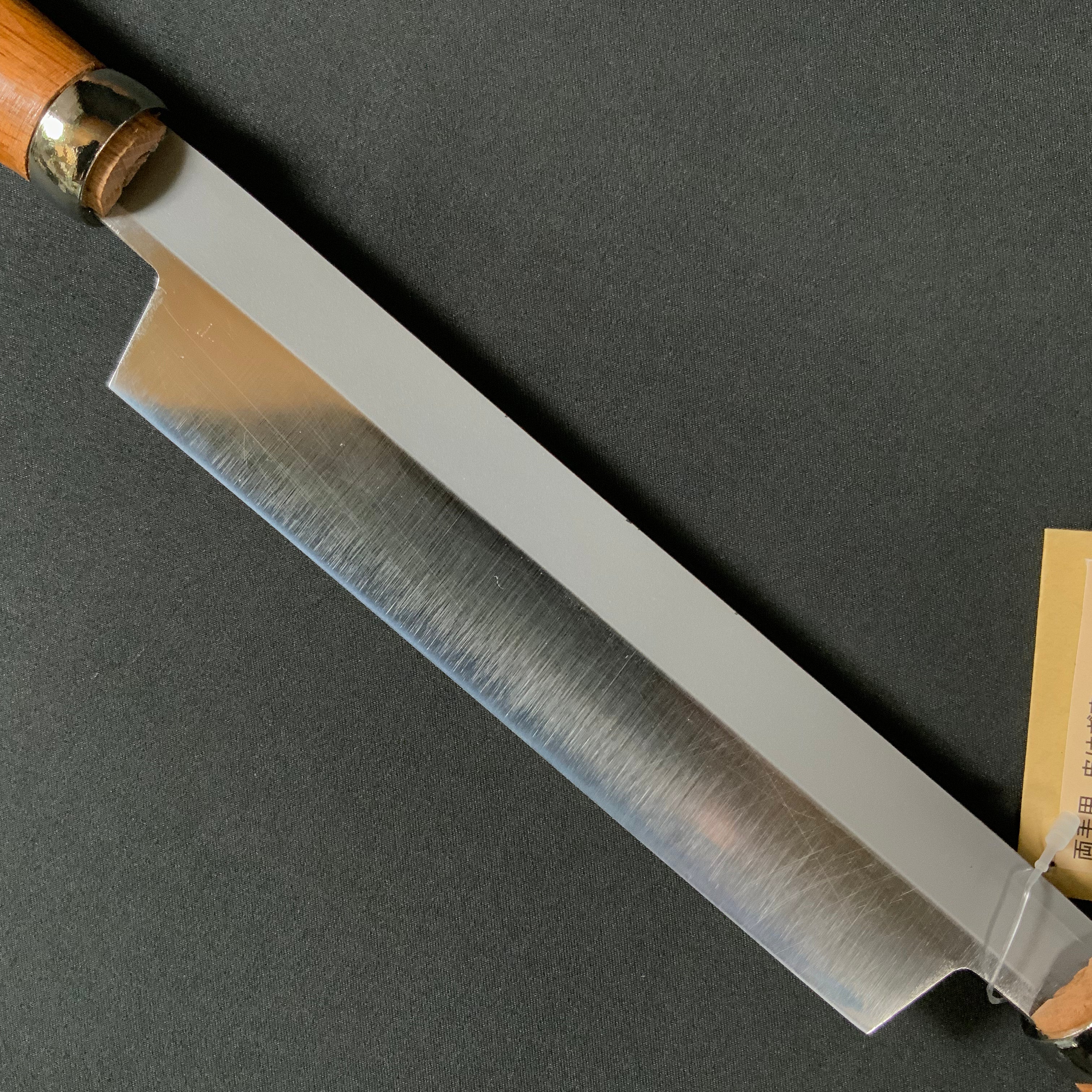 ZAKURI Sen Woodworking Drawknife White Steel   土佐刃物 木工用銑 両手用皮はぎ 直 150mm