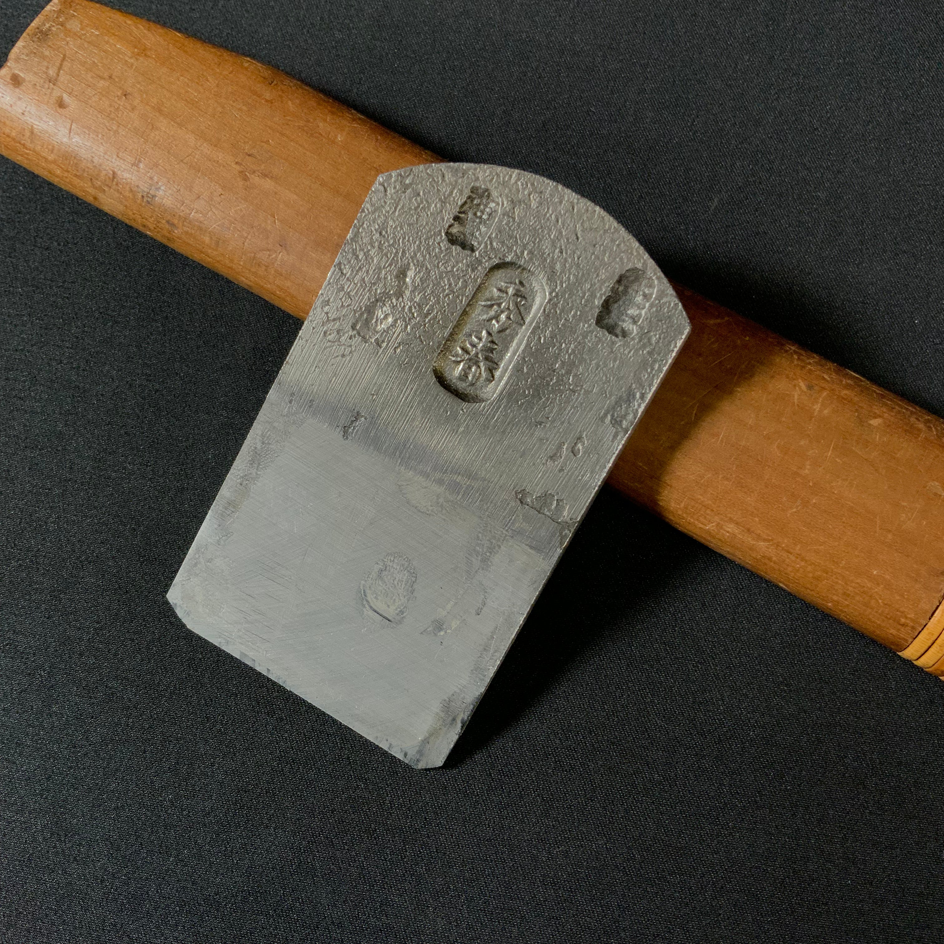 Old stock  Hideharu Standing Plane  White steel        掘出し物 秀春 台直鉋  白紙鋼