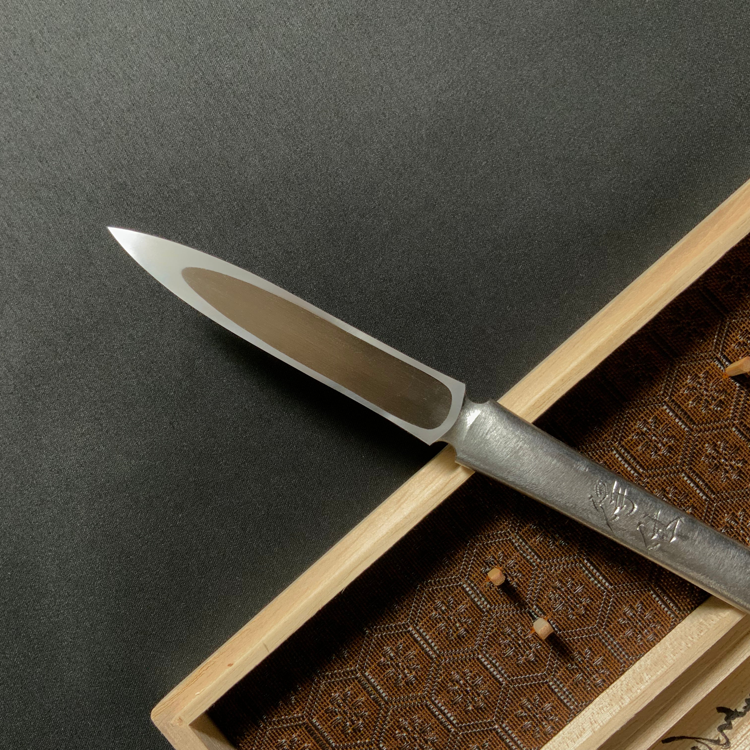 Etai Yari kanna by Sozen Carving         得体 素全作 槍鉋