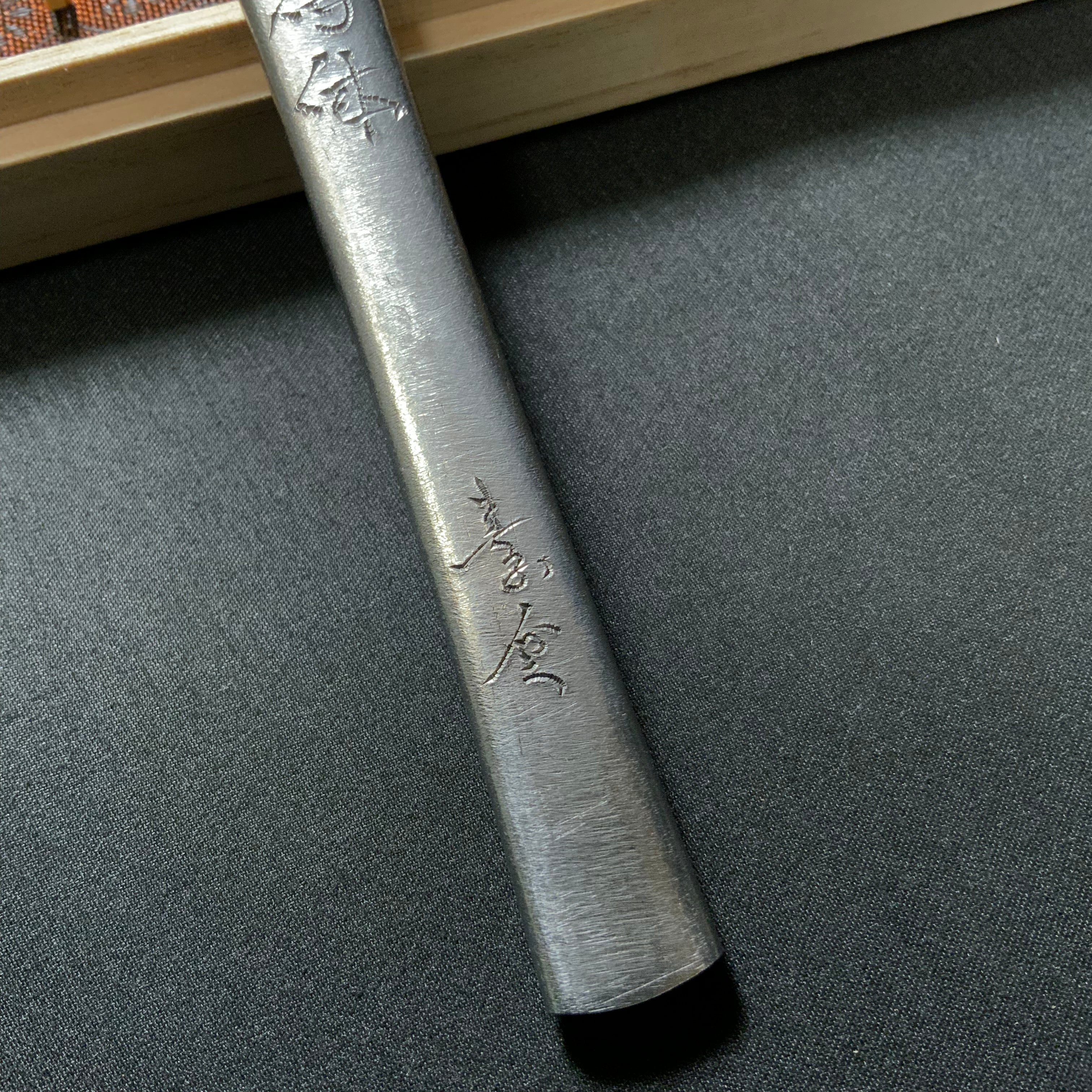 Etai Yari kanna by Sozen Carving         得体 素全作 槍鉋