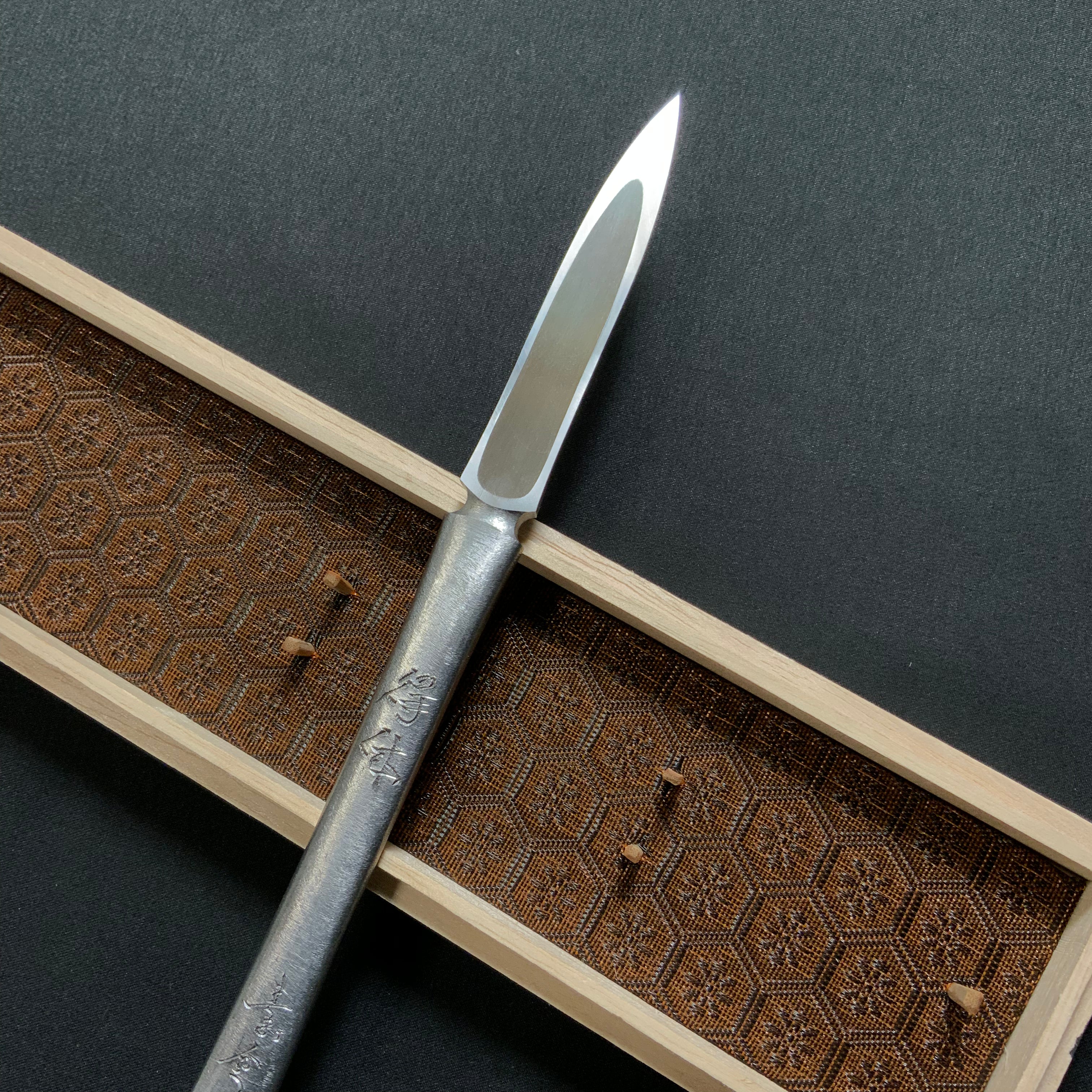 Etai Yari kanna by Sozen Carving         得体 素全作 槍鉋