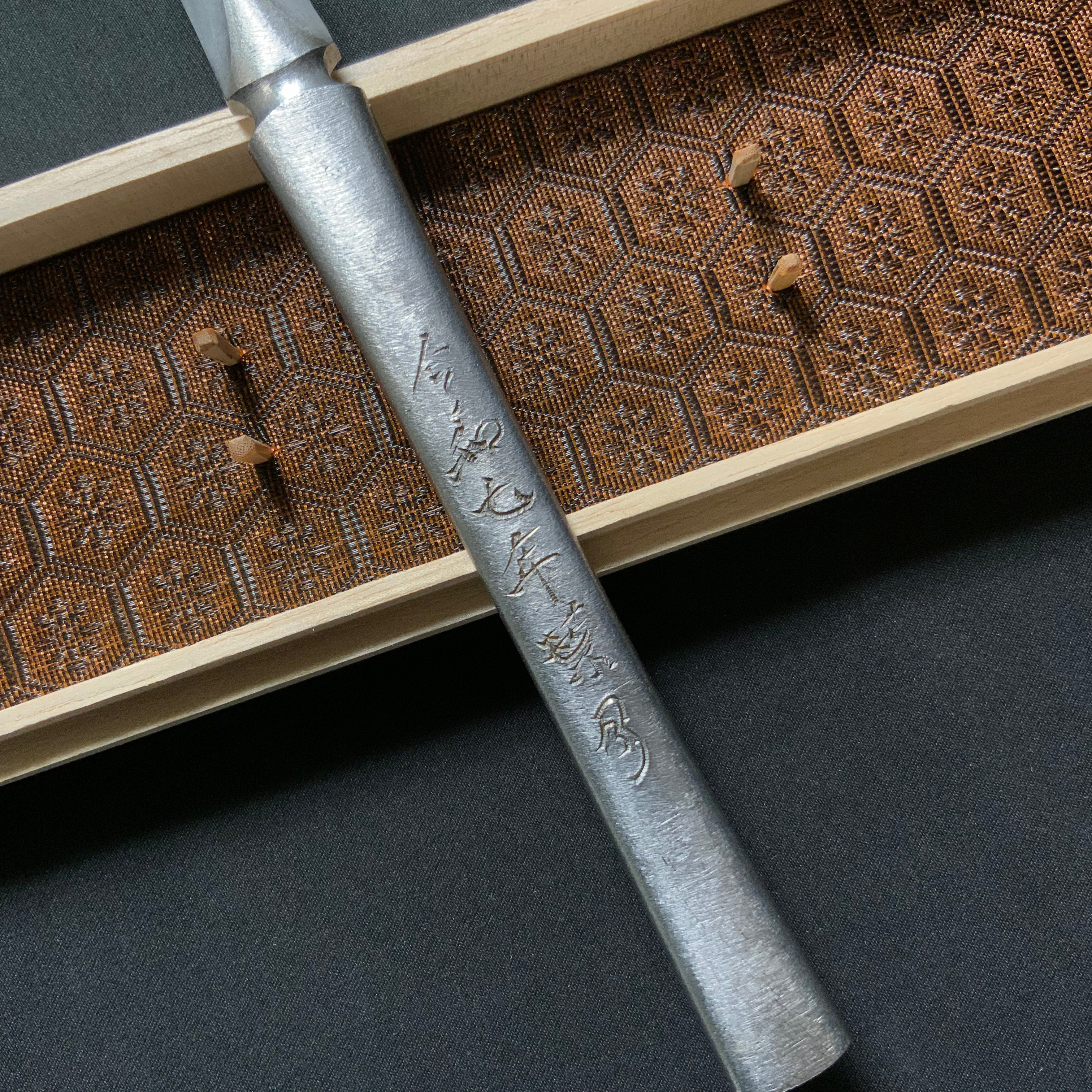 Etai Yari kanna by Sozen Carving         得体 素全作 槍鉋