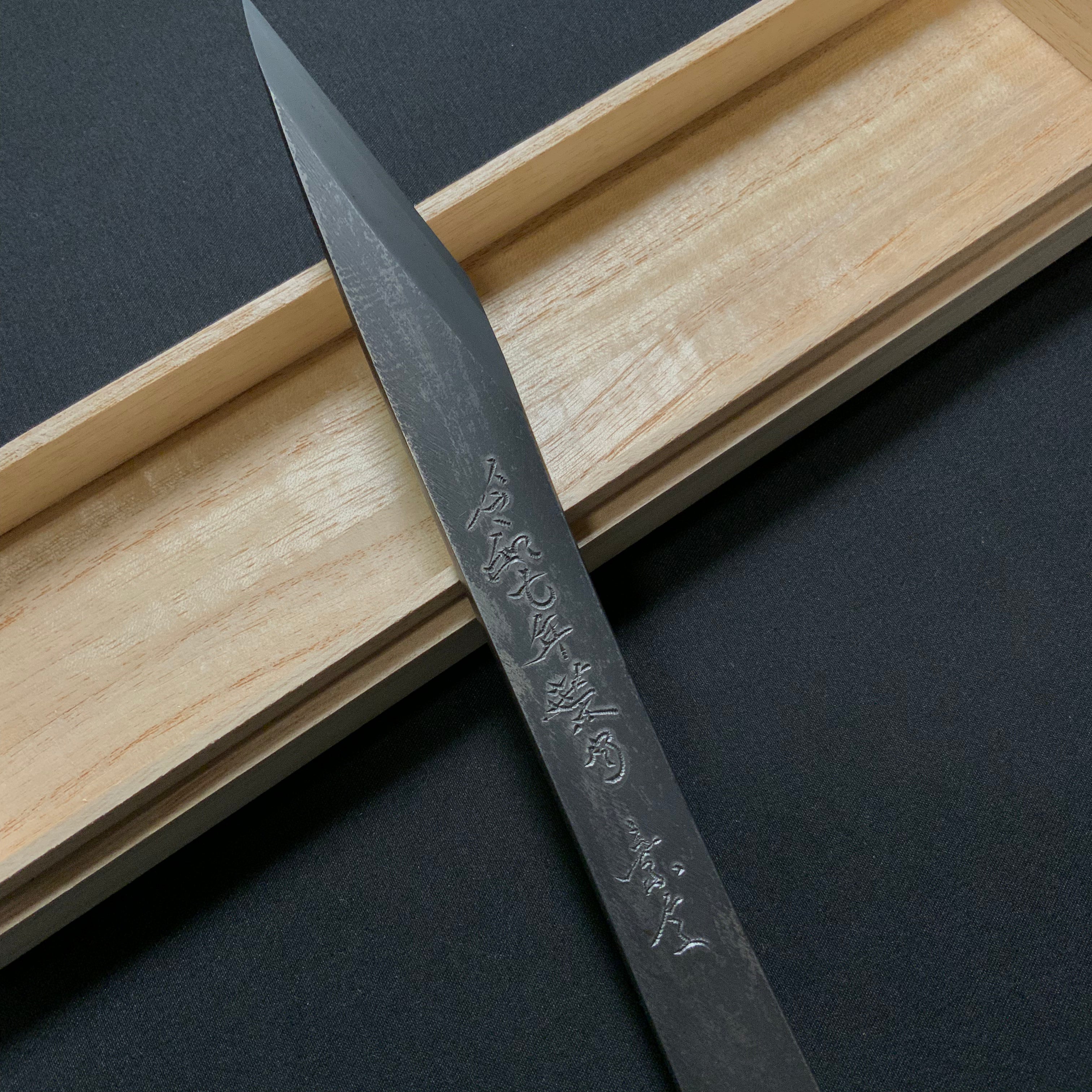 Emptiness of forms Right hand Kiridashi kinfe by Sozen Carving   非相 素全作 切出し小刀 右 18mm