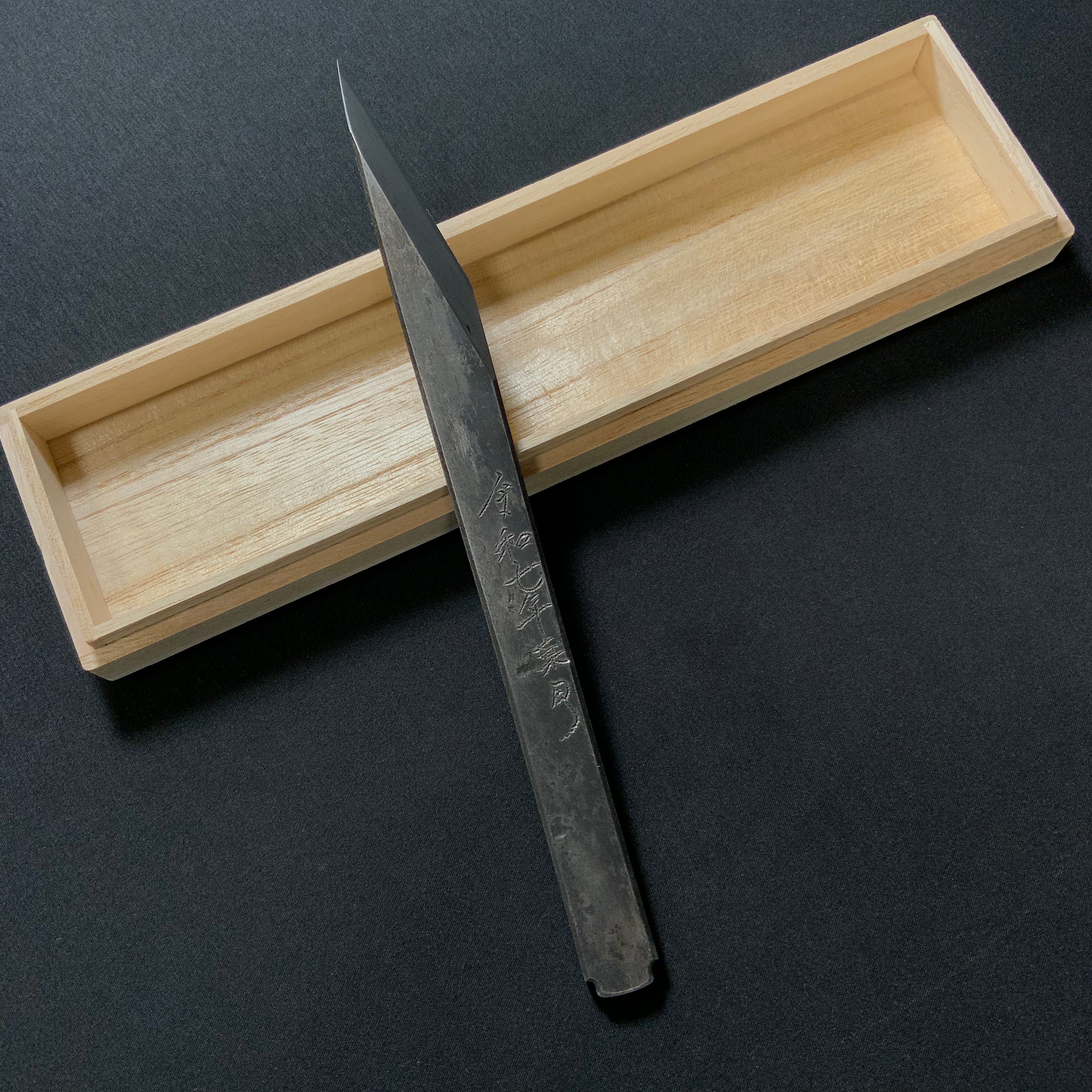 Transcend Right hand Kiridashi kinfe by Sozen Carving   渡己 素全作 切出し小刀 右 18mm