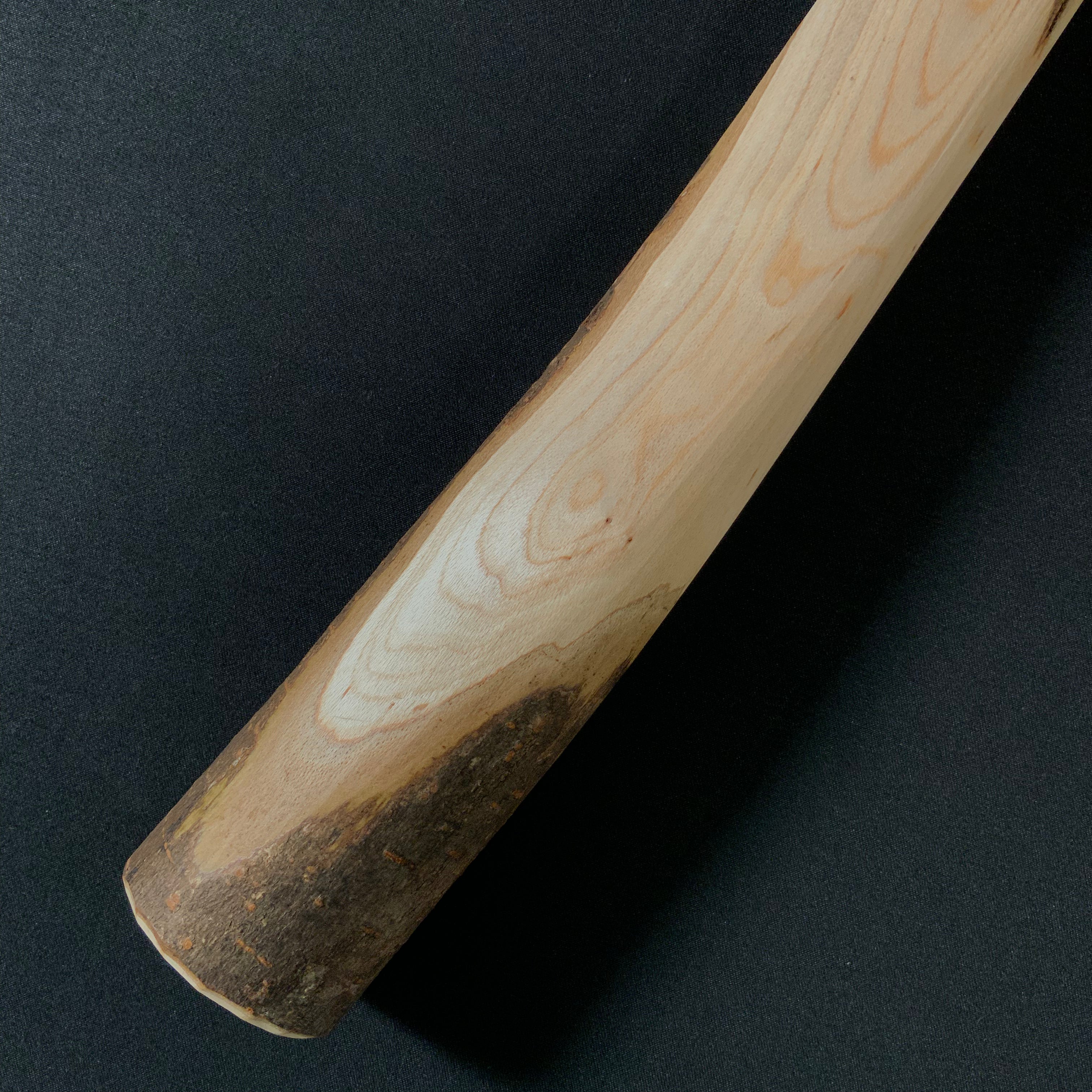 #1 道心斎草志 山桜玄能柄 鉋仕上 大   Dōshinsai Sōshi Mountain Cherry Wood Handle Plane Finish Large