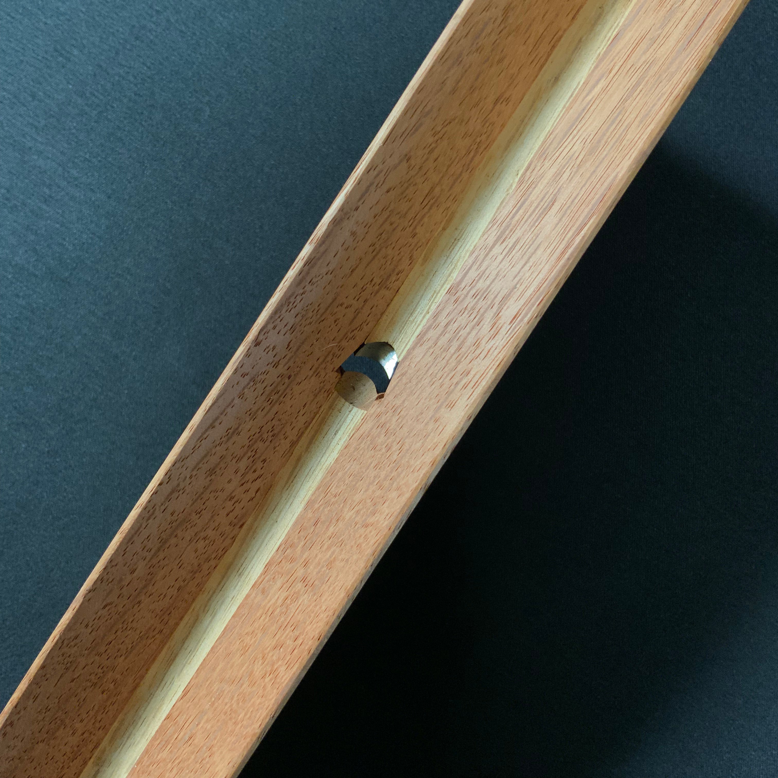 掘出し物  広治 面取鉋  坊主面   Old stock Hiroharu Traditional Chamfer Plane Bozumen