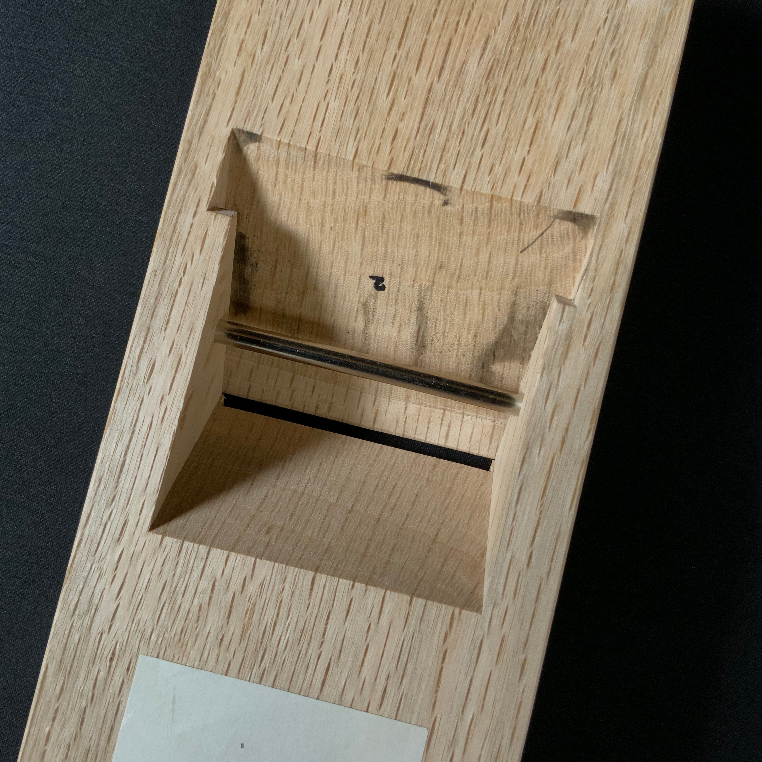 Wagou Tsunesaburo Smoothing Plane (Kanna) with Togo Inukubi steel  和合 (わごう) 二代目作 常三郎 仕上鉋 東郷犬首鋼 70mm