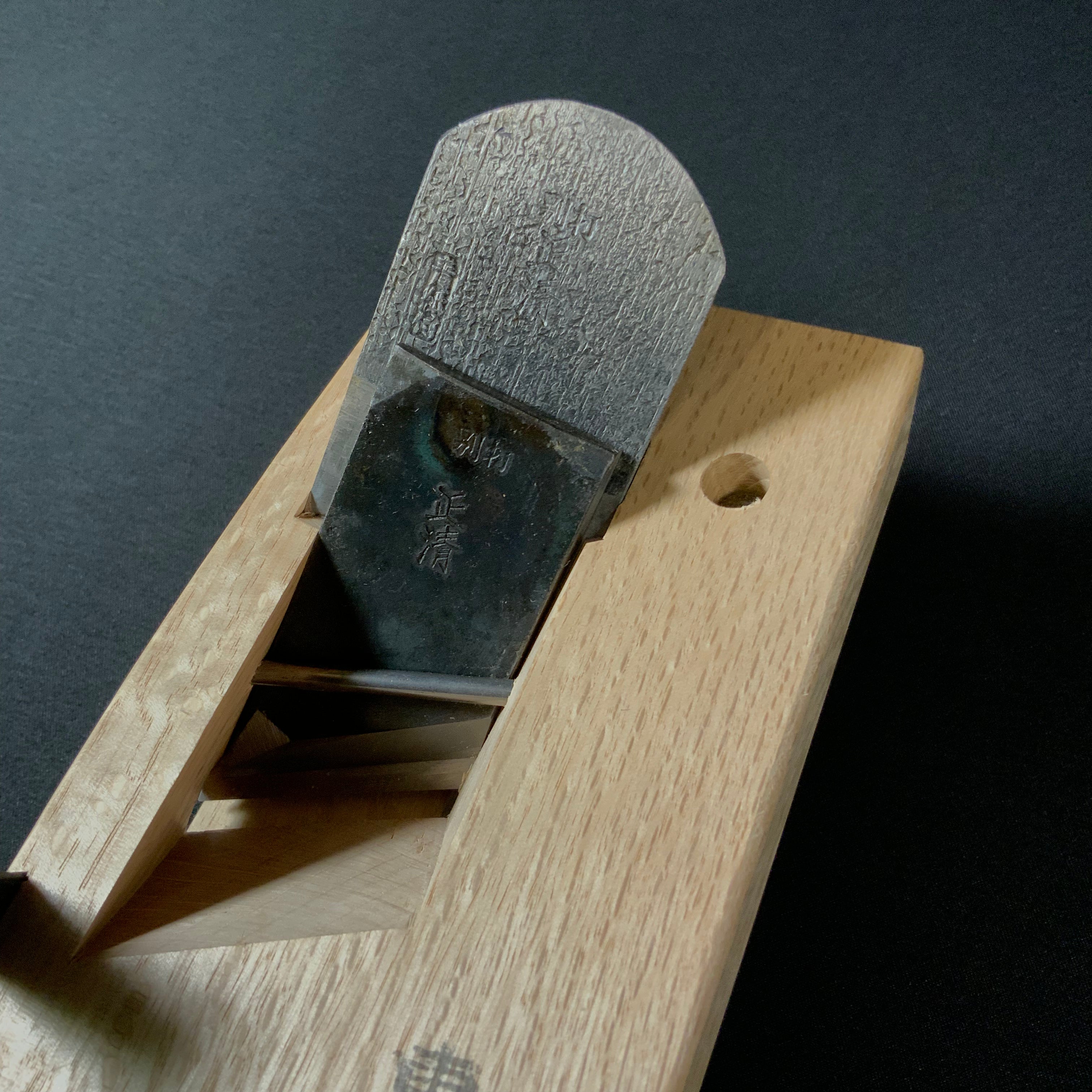 掘出し物 正清 入母屋鉋 右 36mm   Old stock Masakiyo Irimoya Planes (Kiwa-Kanna) Right