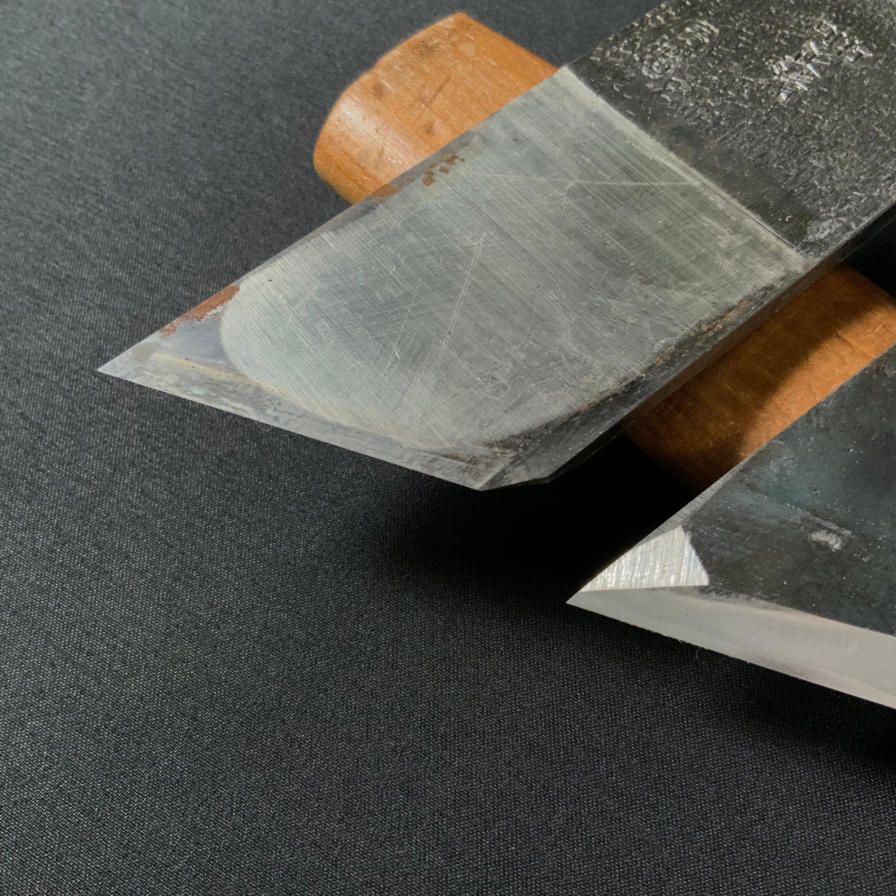 掘出し物 正清 入母屋鉋 右 36mm   Old stock Masakiyo Irimoya Planes (Kiwa-Kanna) Right