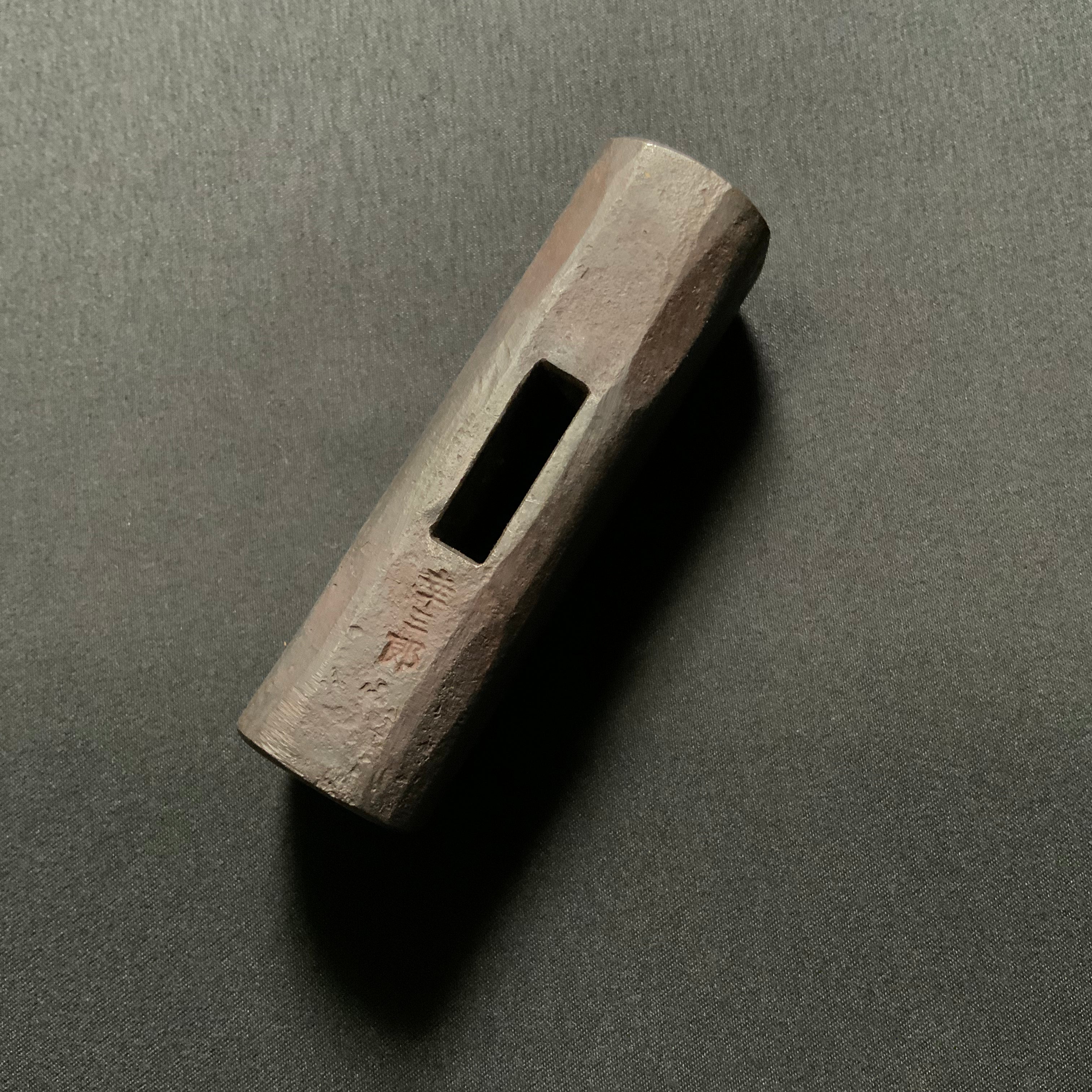 Old stock Kouzaburou Hammers with Blacksmith finish 掘出し物 長谷川幸三郎氏 四角玄翁 地型 槌仕上 340g