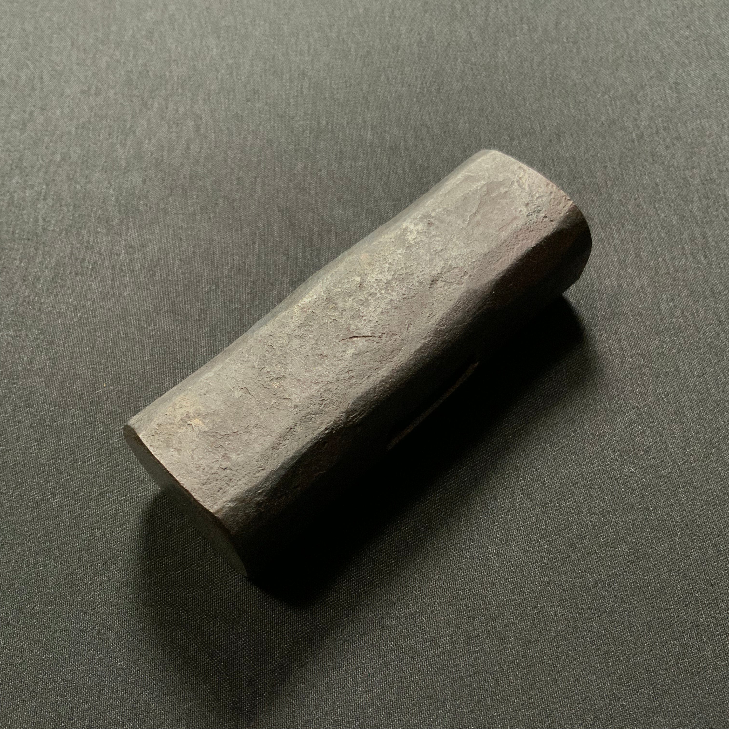 Old stock Kouzaburou Hammers with Blacksmith finish 掘出し物 長谷川幸三郎氏 四角玄翁 地型 槌仕上 340g