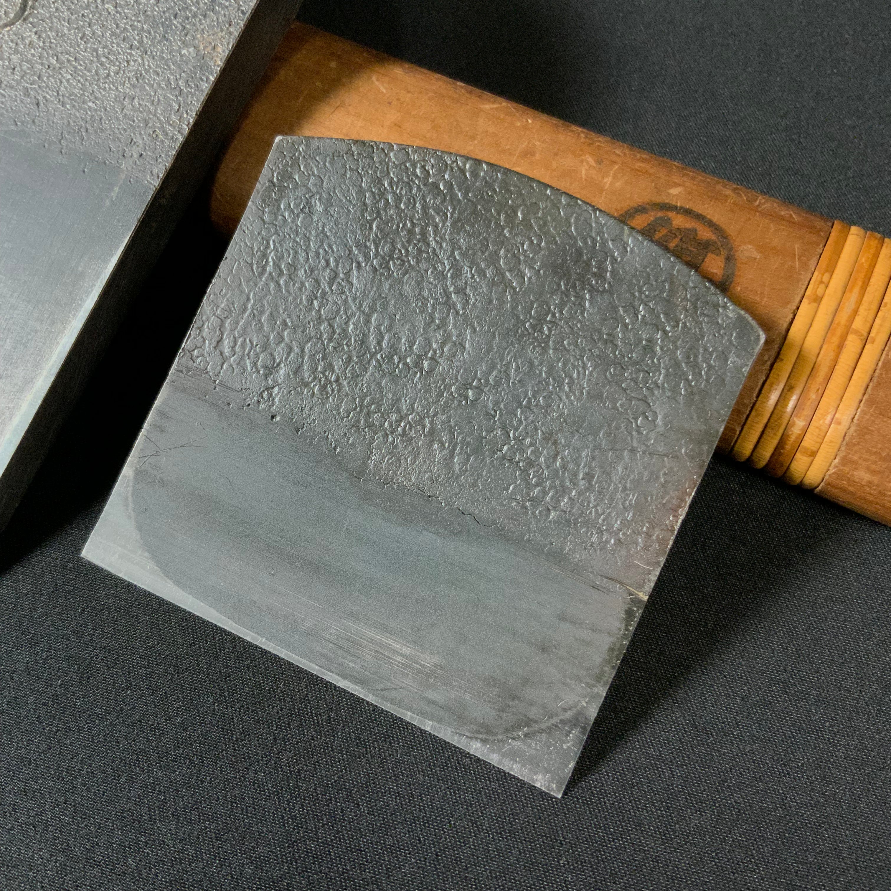 掘出し物 #1 碓氷健吾作 健明 仕上げ鉋 70mm   Old stock Kenmei Smoothing Plane(Kanna) by Usuikengo