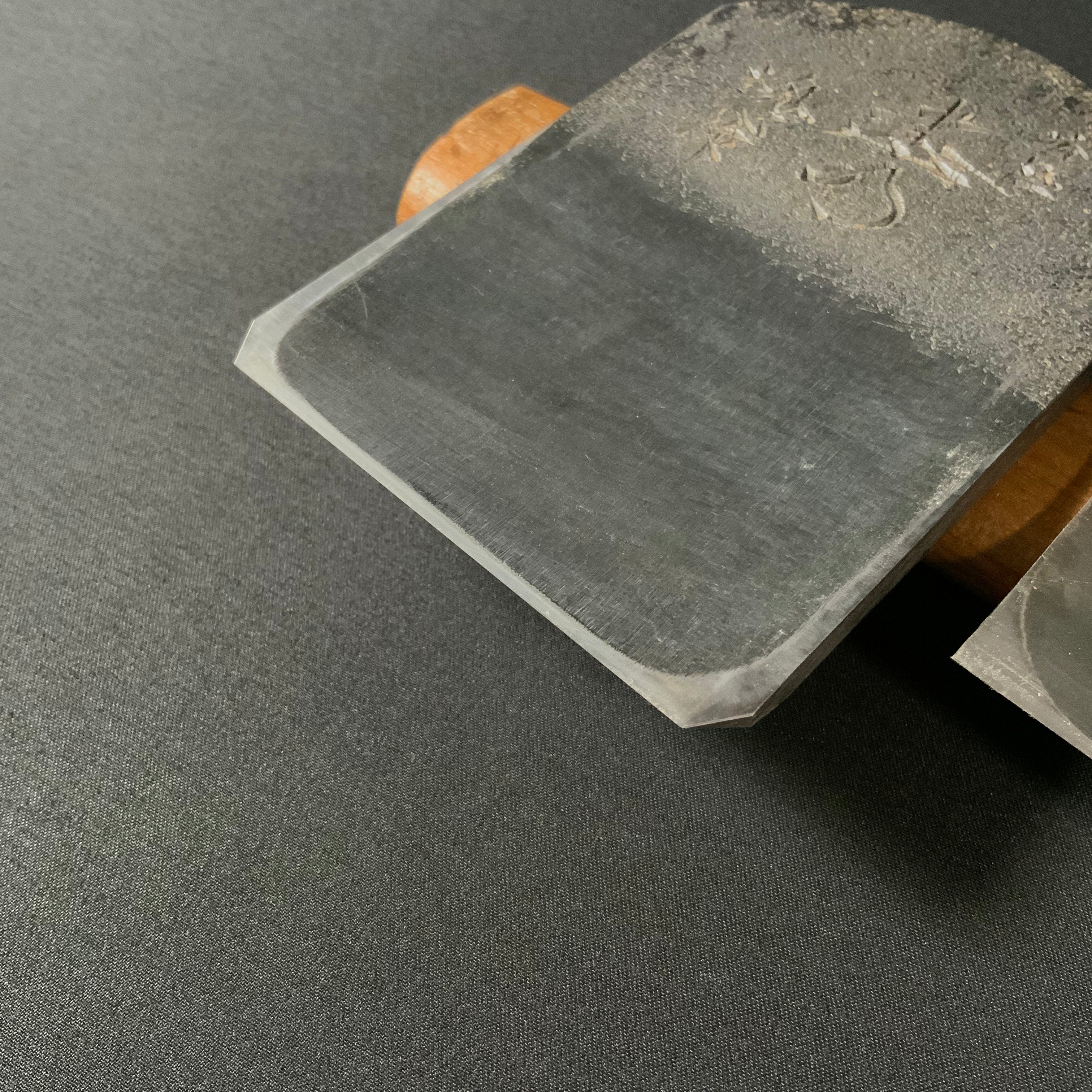 掘出し物 #1 碓氷健吾作 健明 仕上げ鉋 70mm   Old stock Kenmei Smoothing Plane(Kanna) by Usuikengo