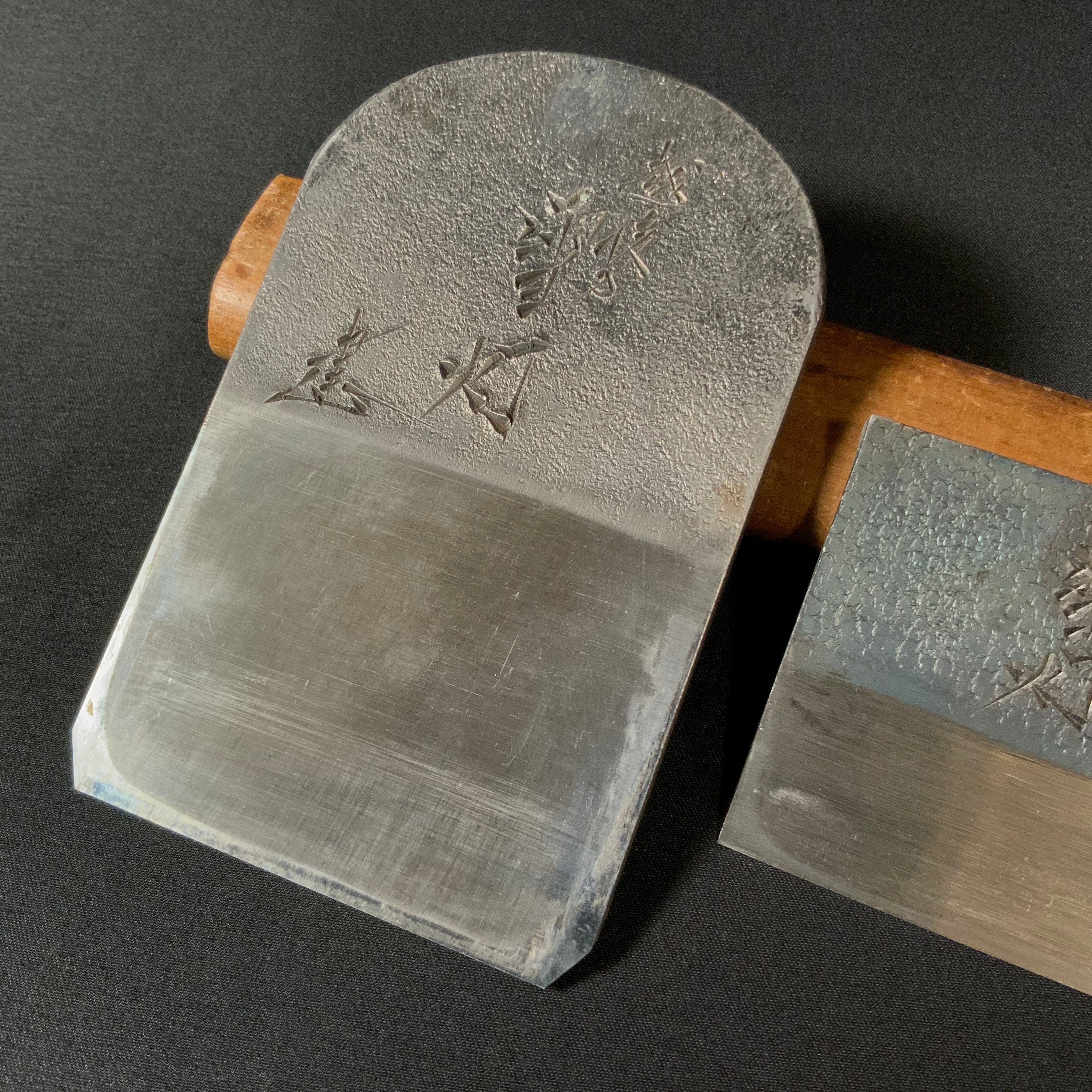 掘出し物 雪灯 碓氷健吾作 仕上げ鉋 70mm   Old stock Yukiakari Smoothing Plane(Kanna) by Usuikengo