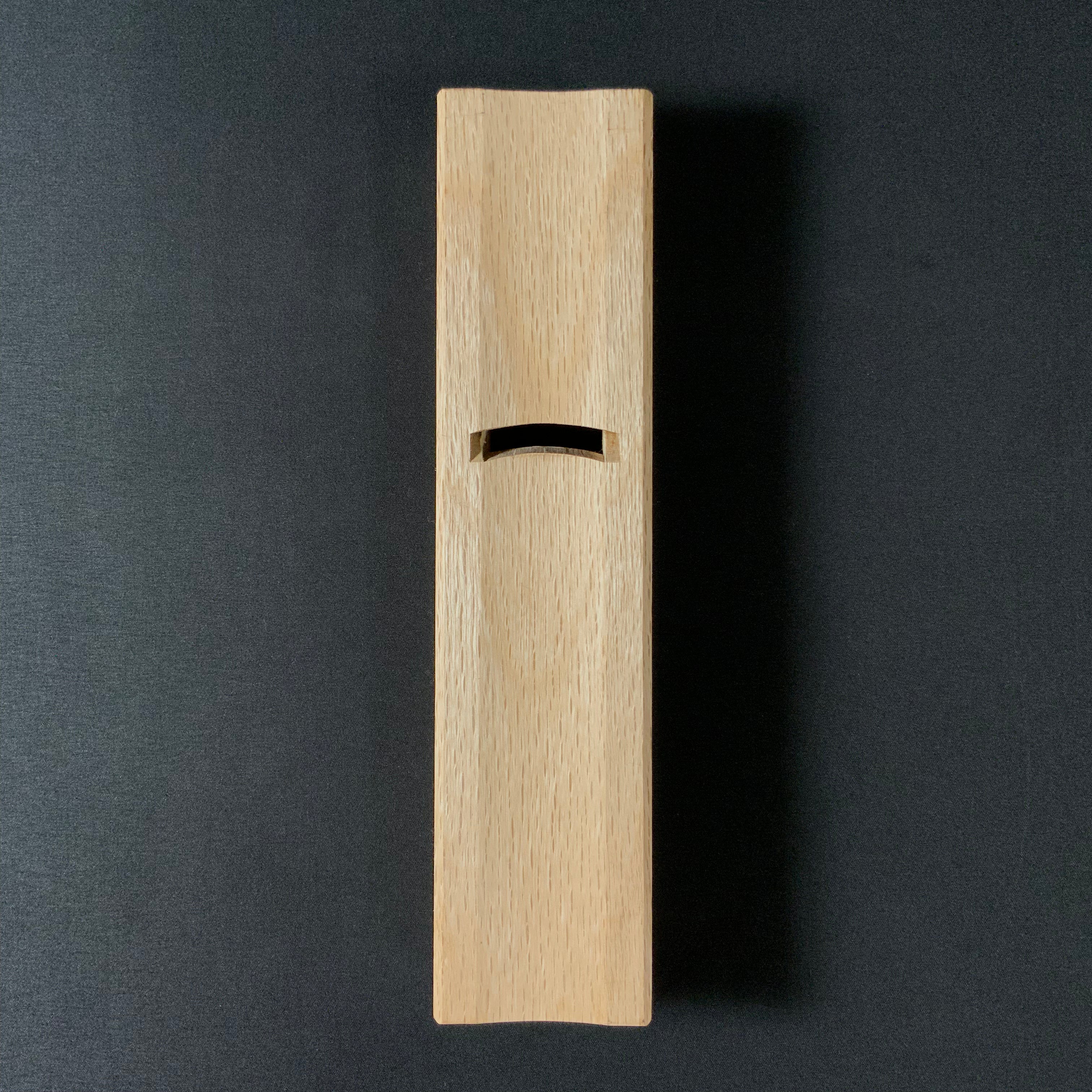 Rounding Plane Blue Steel  (Uchimaru Kanna) made by Komori  小森作 内丸鉋合付 青紙鋼