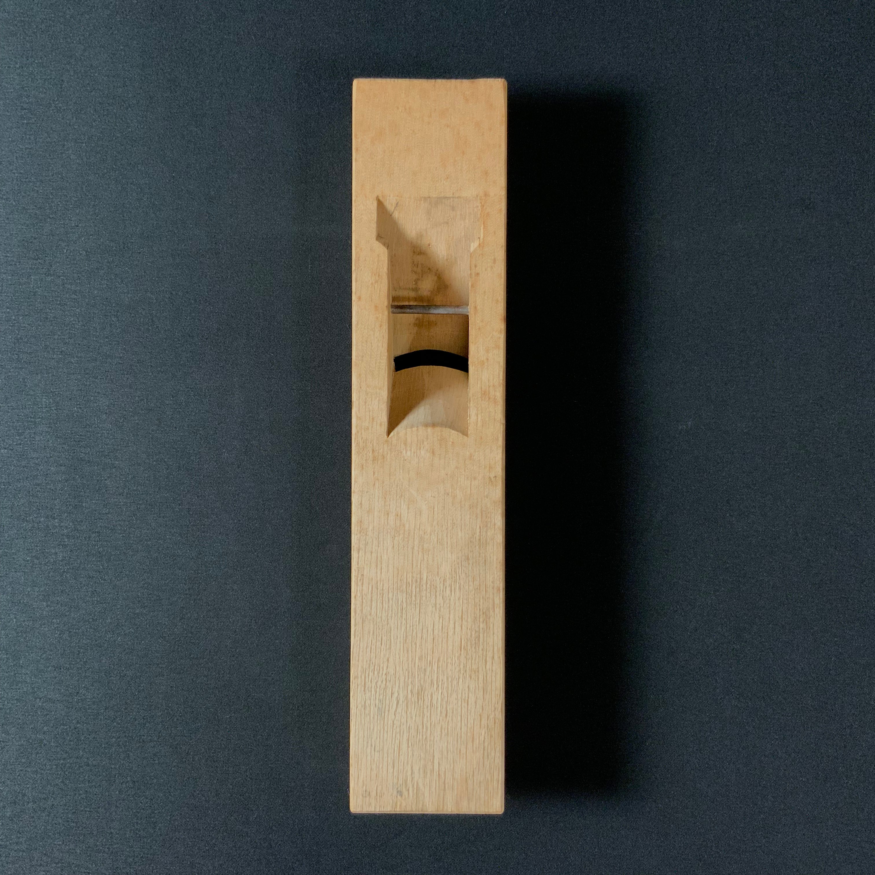 Rounding Plane Blue Steel  (Uchimaru Kanna) made by Komori  小森作 内丸鉋合付 青紙鋼