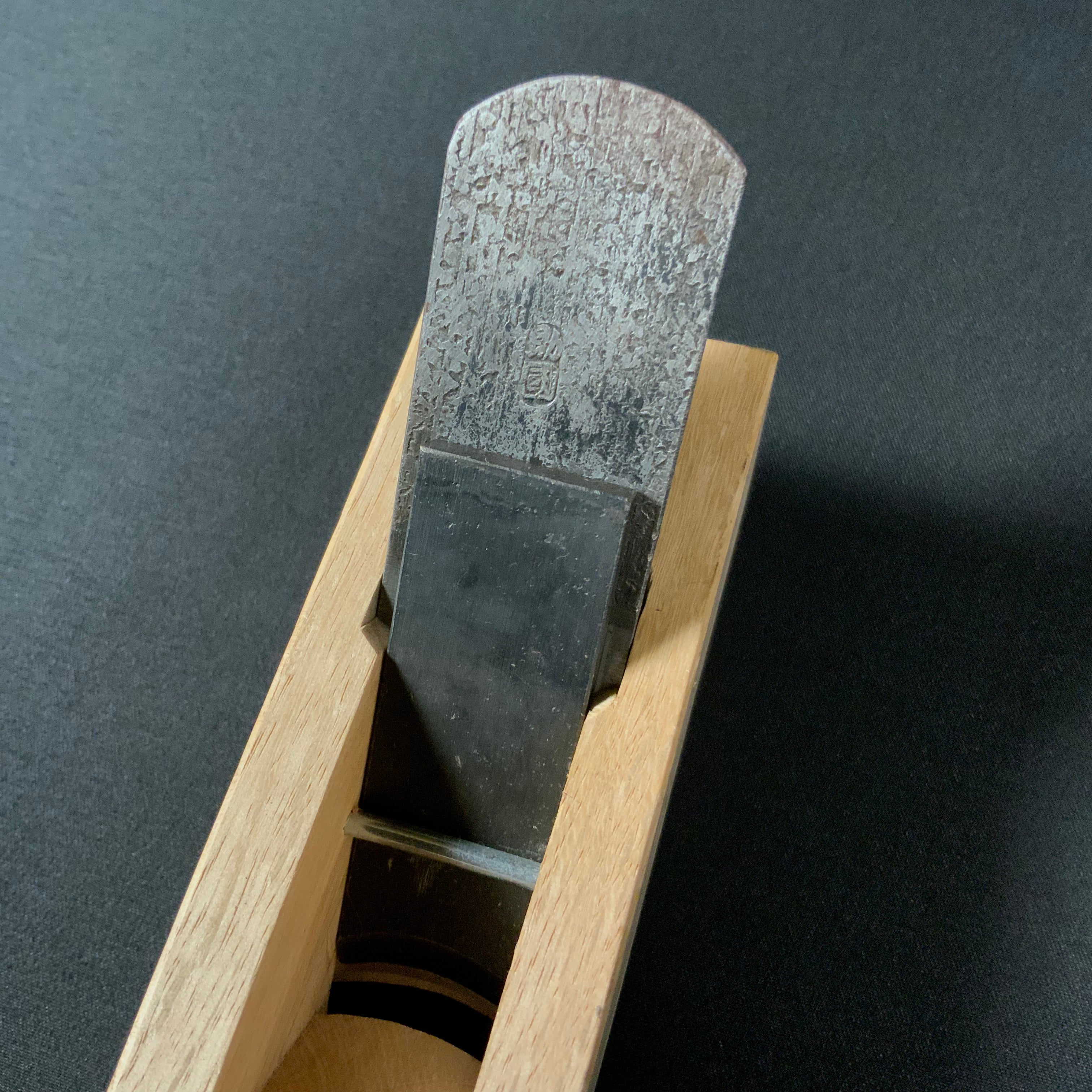 Rounding Plane Blue Steel  (Uchimaru Kanna) made by Komori  小森作 内丸鉋合付 青紙鋼