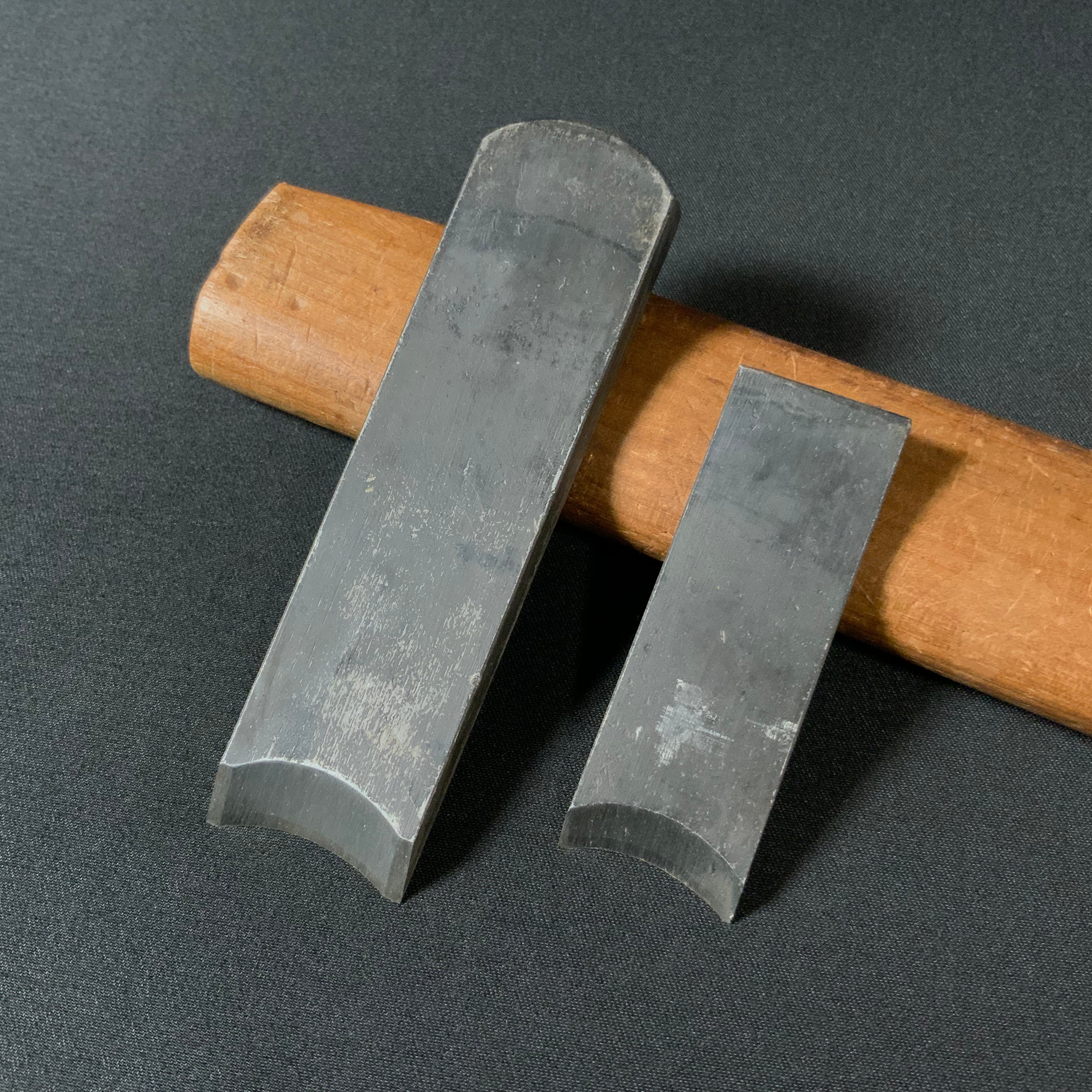 Rounding Plane Blue Steel  (Uchimaru Kanna) made by Komori  小森作 内丸鉋合付 青紙鋼