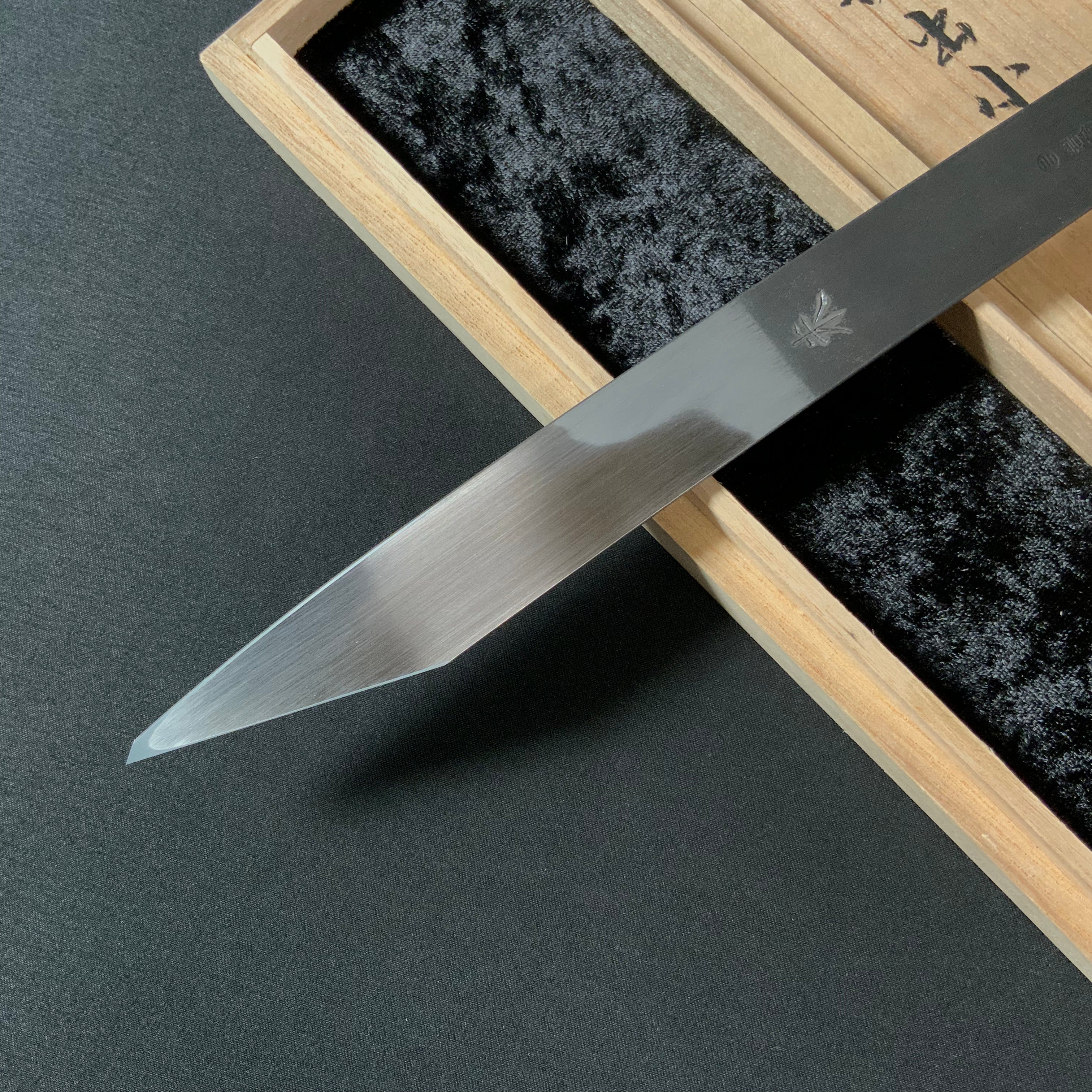 未 岩崎重義作 切出し小刀 21mm 右    Mi Kiridashi Knife by Shigeyoshi Iwasaki Right hand