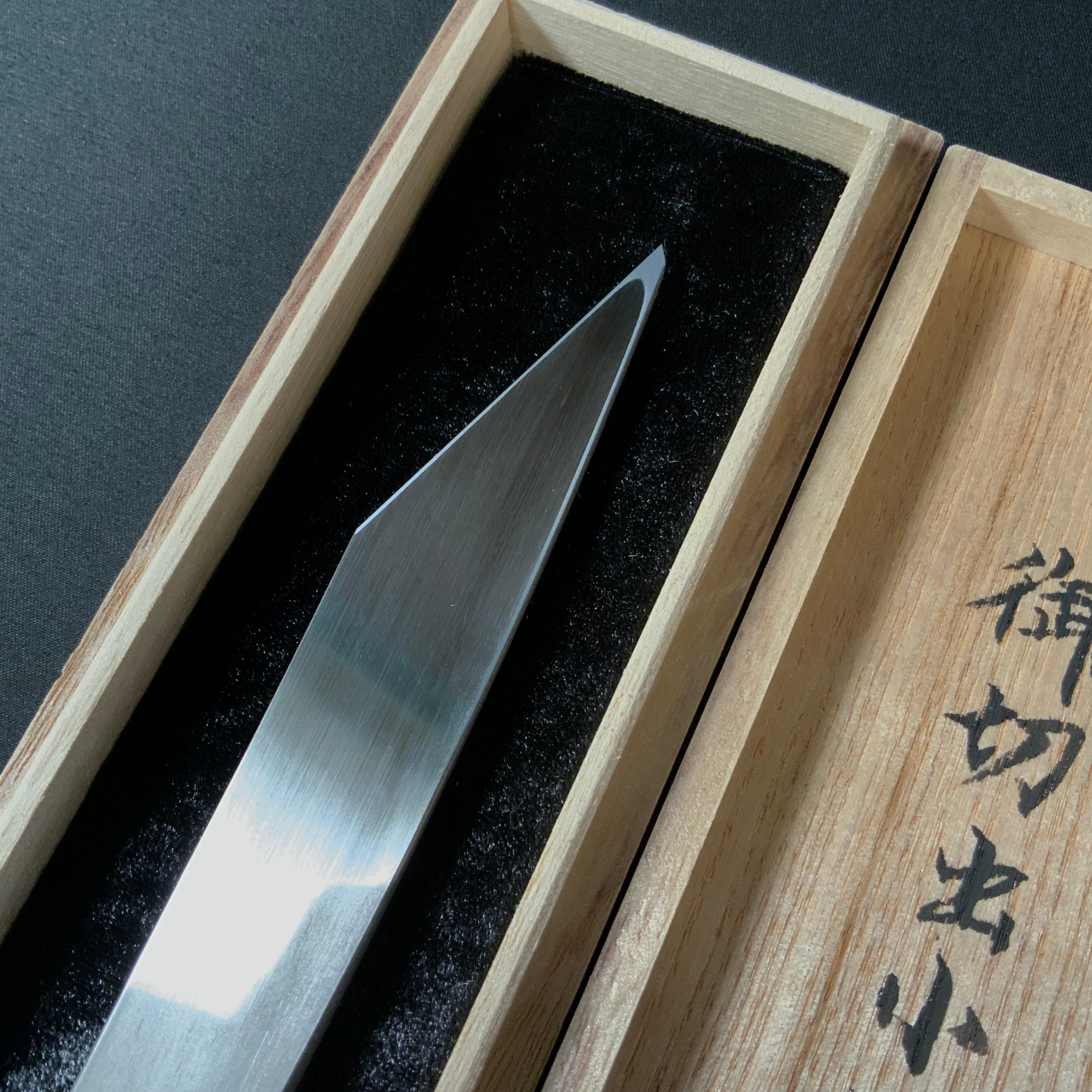 仙 岩崎重義作 切出し小刀 21mm 右    Sen Kiridashi Knife by Shigeyoshi Iwasaki Right hand