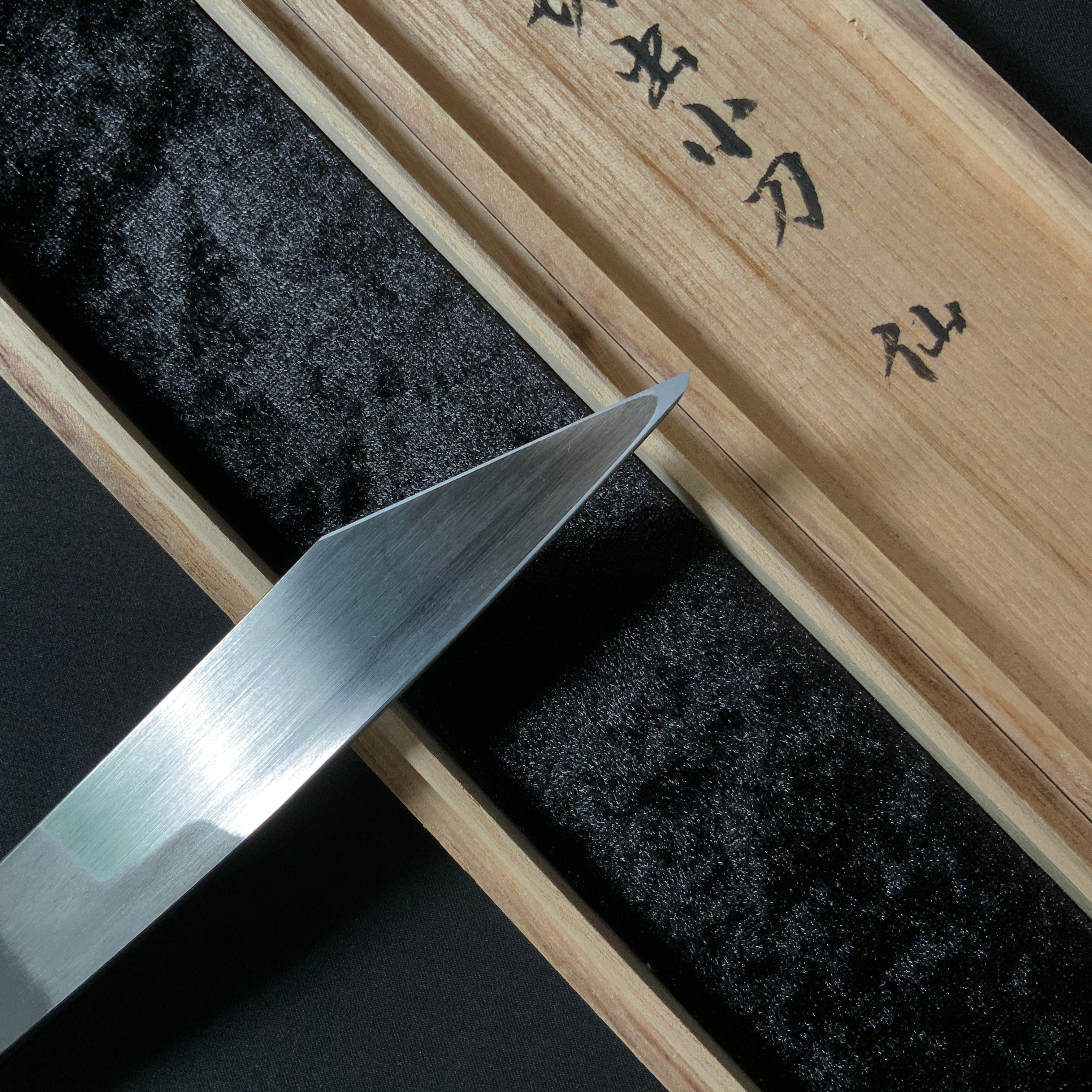 仙 岩崎重義作 切出し小刀 21mm 右    Sen Kiridashi Knife by Shigeyoshi Iwasaki Right hand