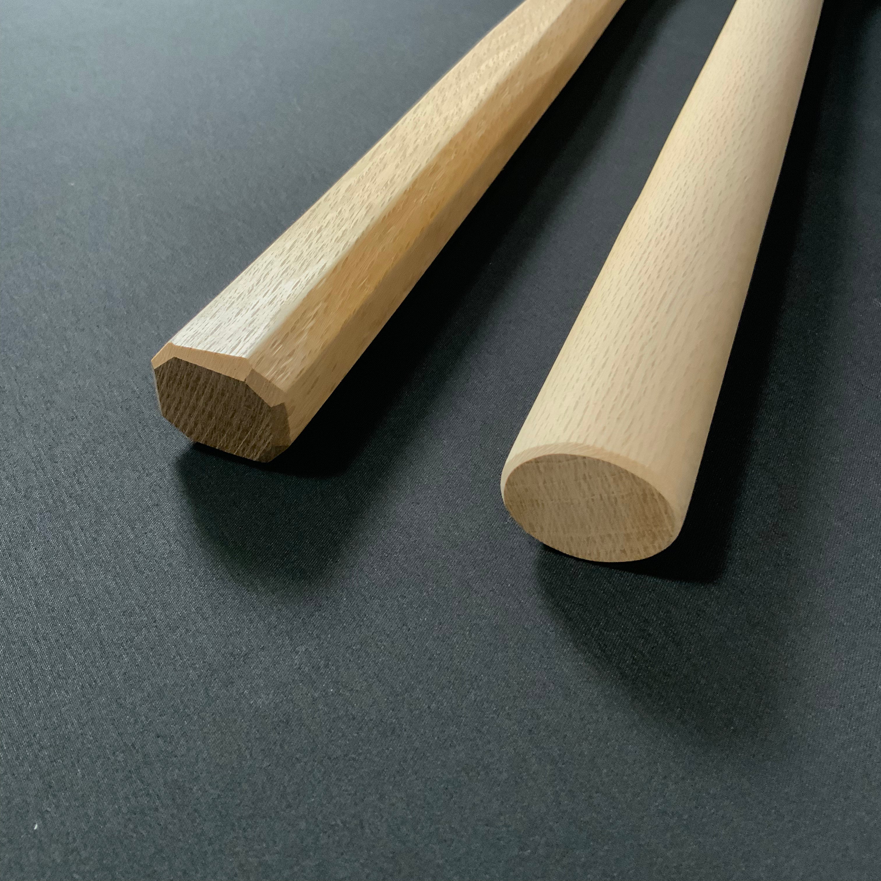 白樫 仮枠玄能柄 450mm    Japanese Kariwaku hammer handles by Japanese white oak