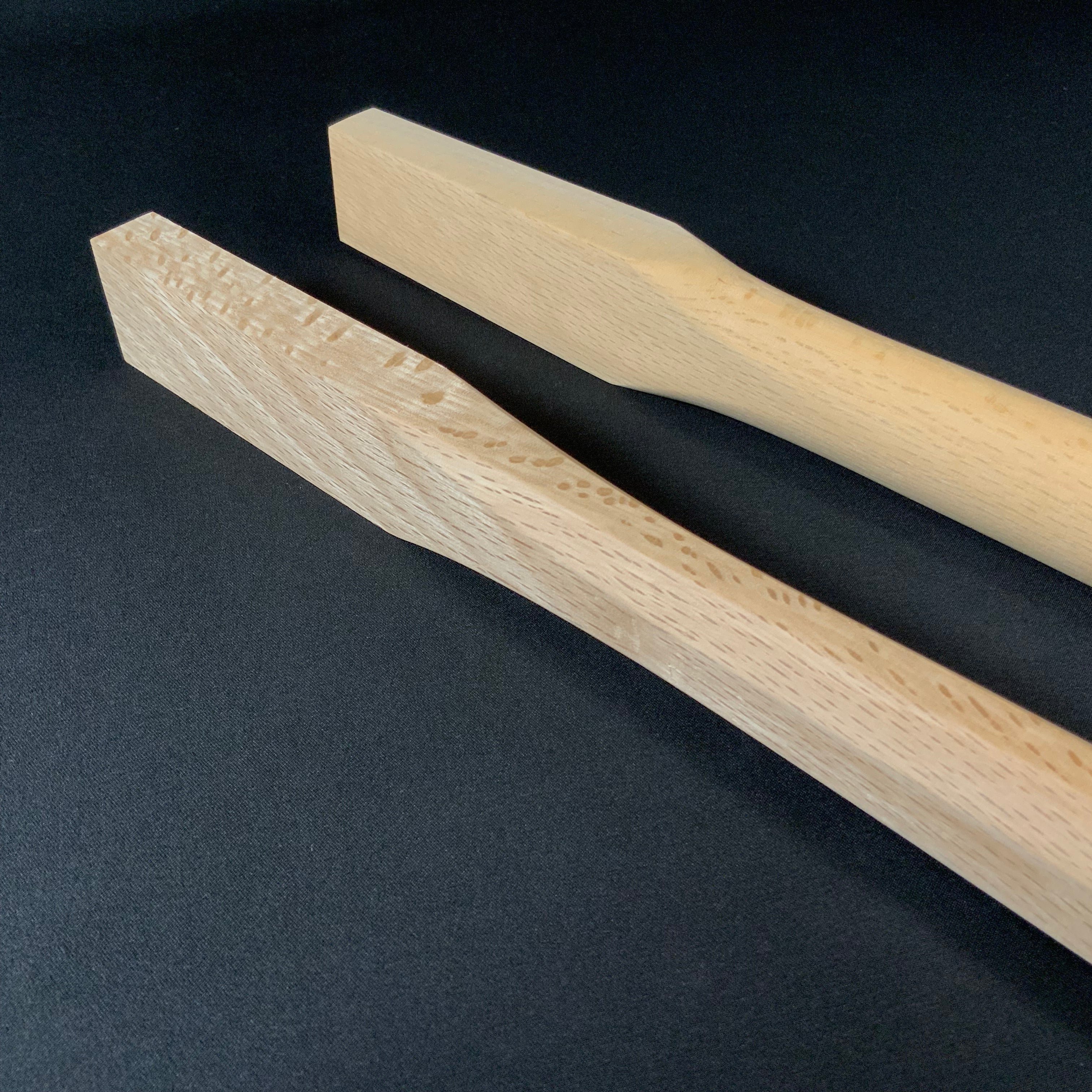 白樫 仮枠玄能柄 450mm    Japanese Kariwaku hammer handles by Japanese white oak