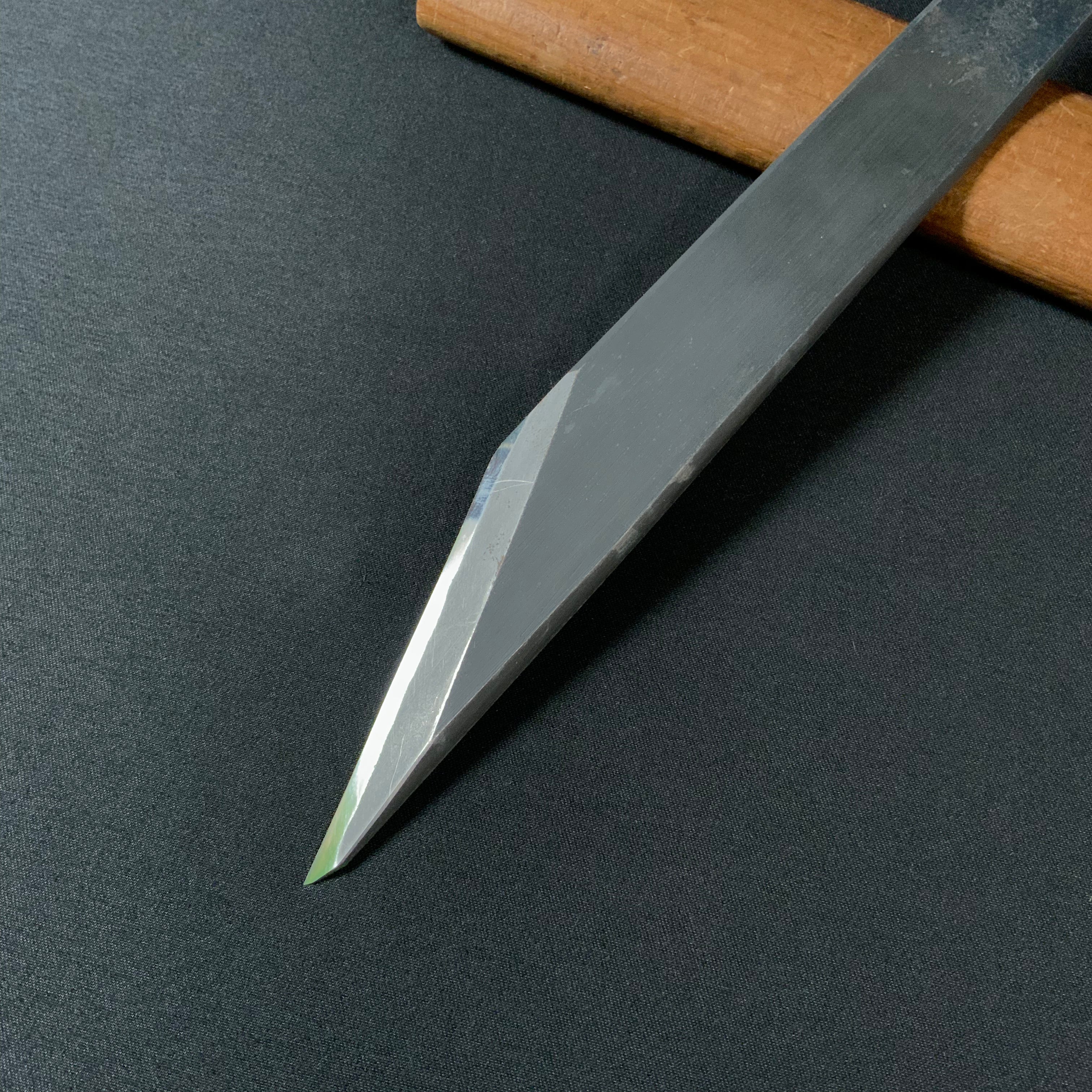 侊悦 切出小刀 鍛接 坂光作  24mm   Kouetsu Kiridashi Kokatana with white steel forge welding by Sakamitsu