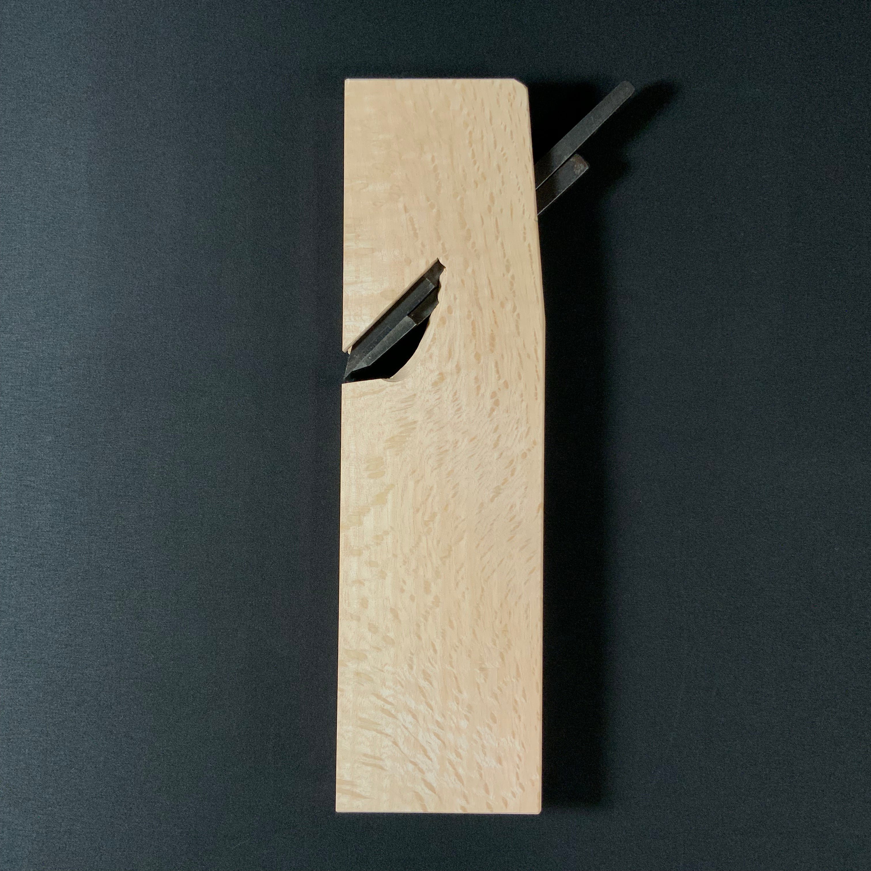 Kouetsu Bottom Plane(Sokotori kanna) with Blue steel By Komori 小森作 侊悦 底取鉋 21mm