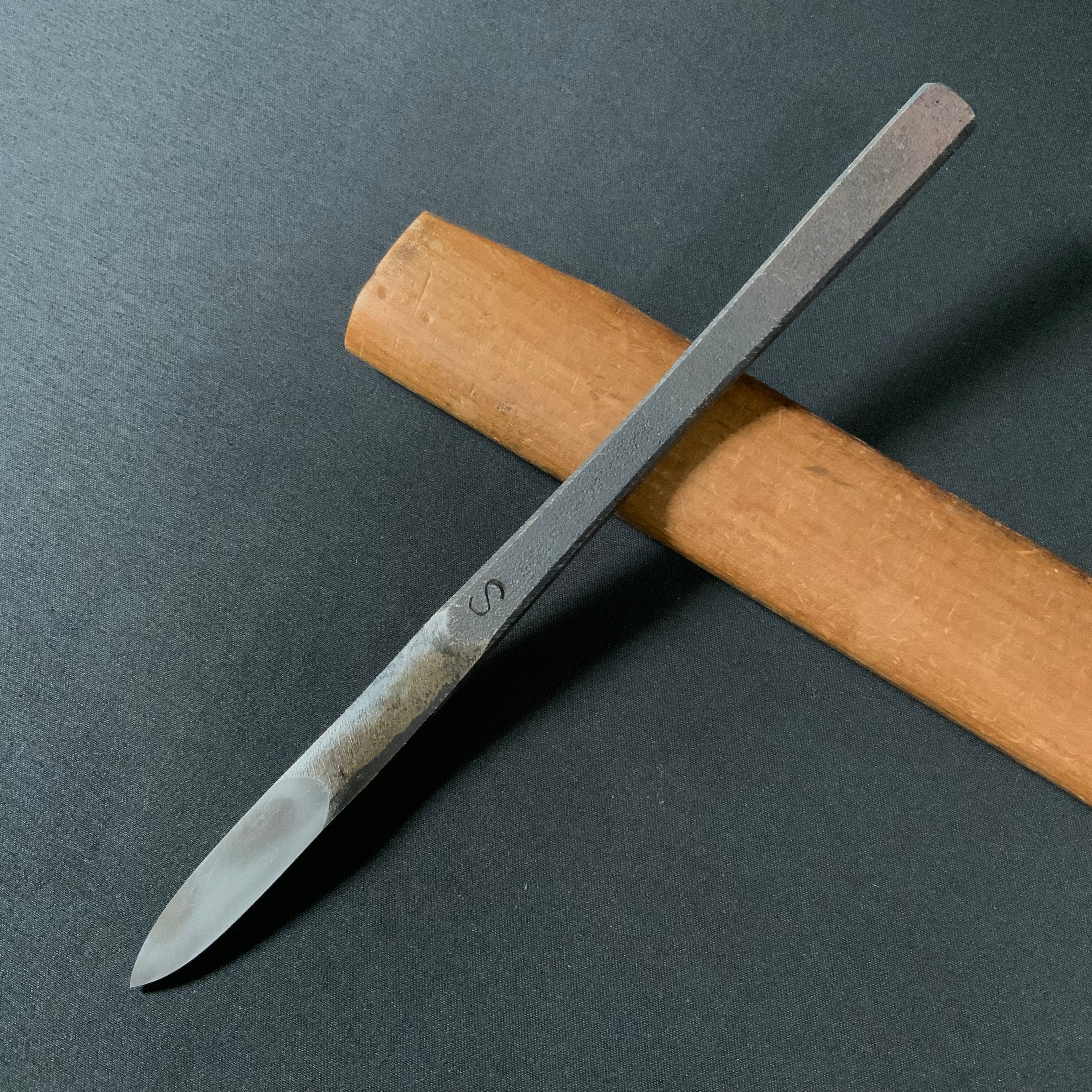 素全作 きさげ 直型 鍛冶屋道具   Kisage Japanese Blacksmith Hand Scraping Tools Straight type by Sozen