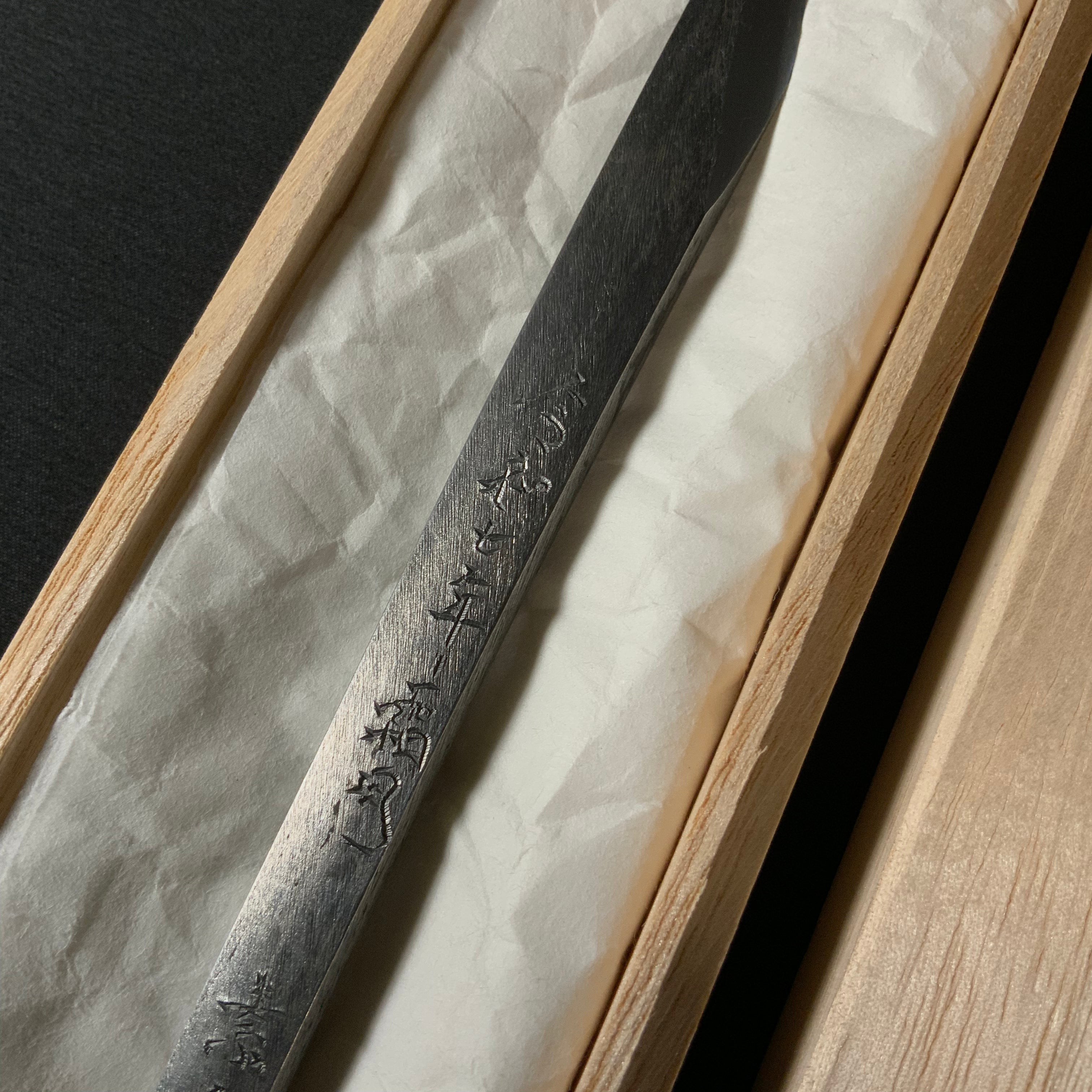 Mid-Autumn Right hand Kiridashi kinfe by Sozen Carving   中秋 素全作 切出し小刀 右 12mm