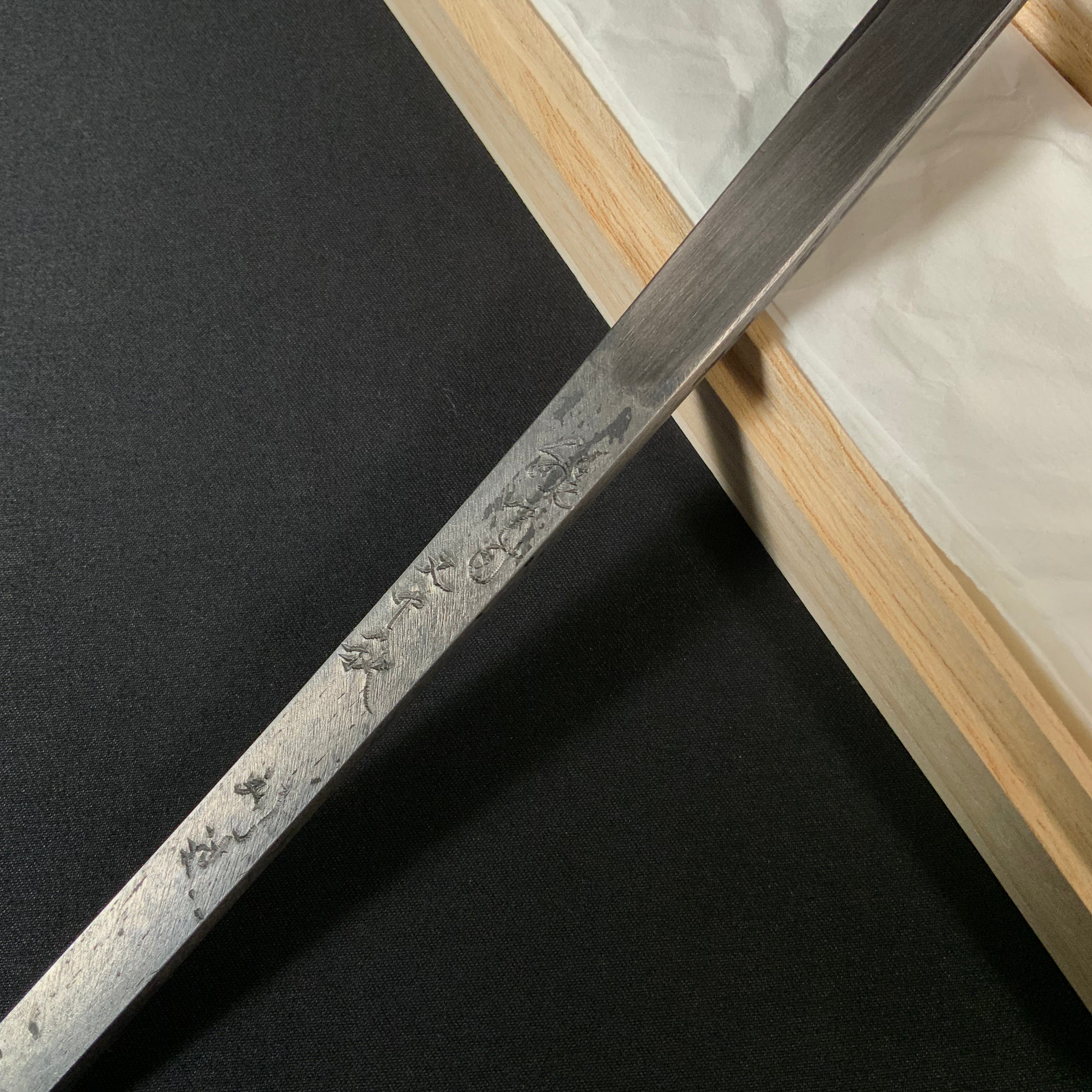 Mid-Autumn Right hand Kiridashi kinfe by Sozen Carving   中秋 素全作 切出し小刀 右 12mm