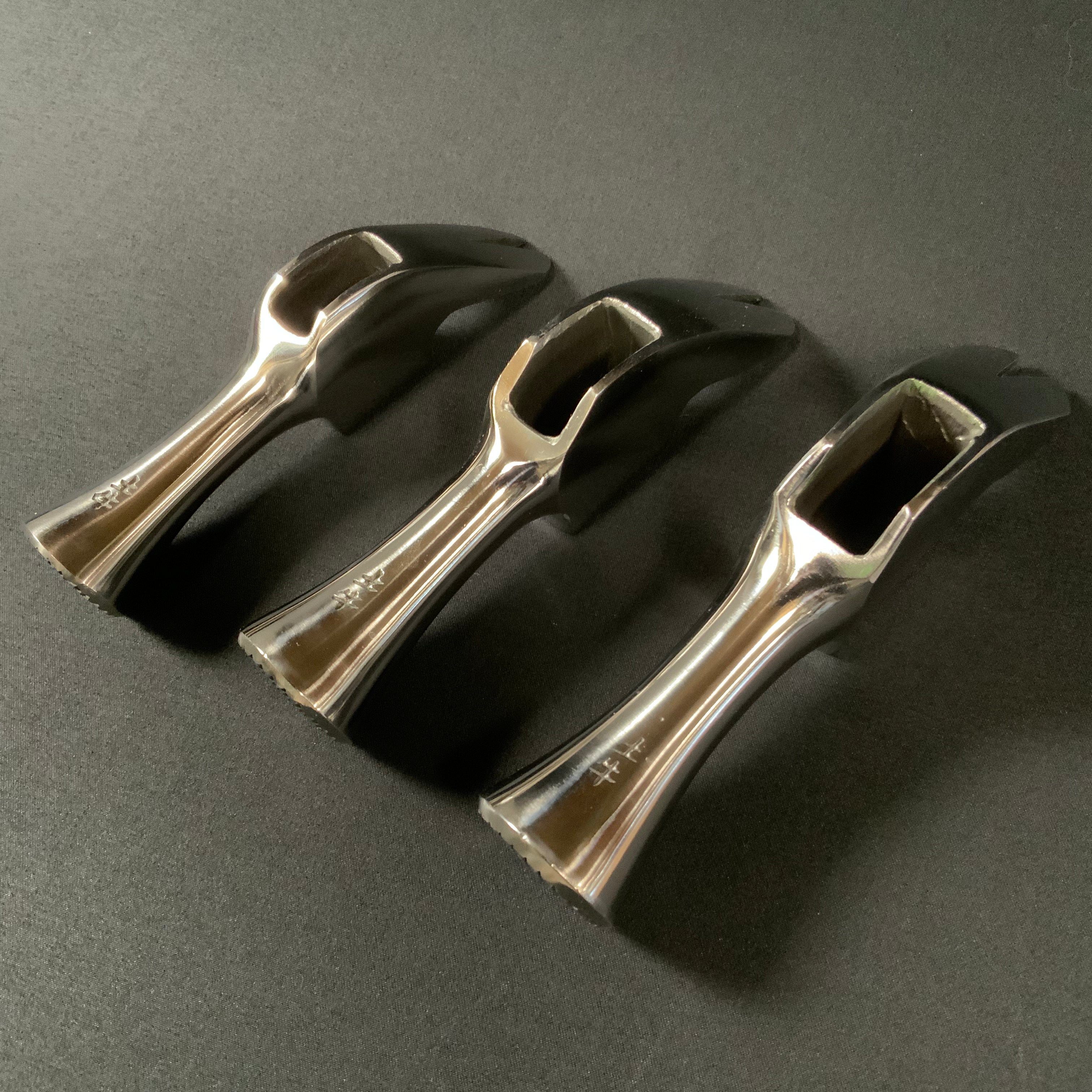 Dogyu Kariwaku Stainless steel Hammers Head  set  土牛 ステンレス技  仮枠玄能セット 頭のみ　