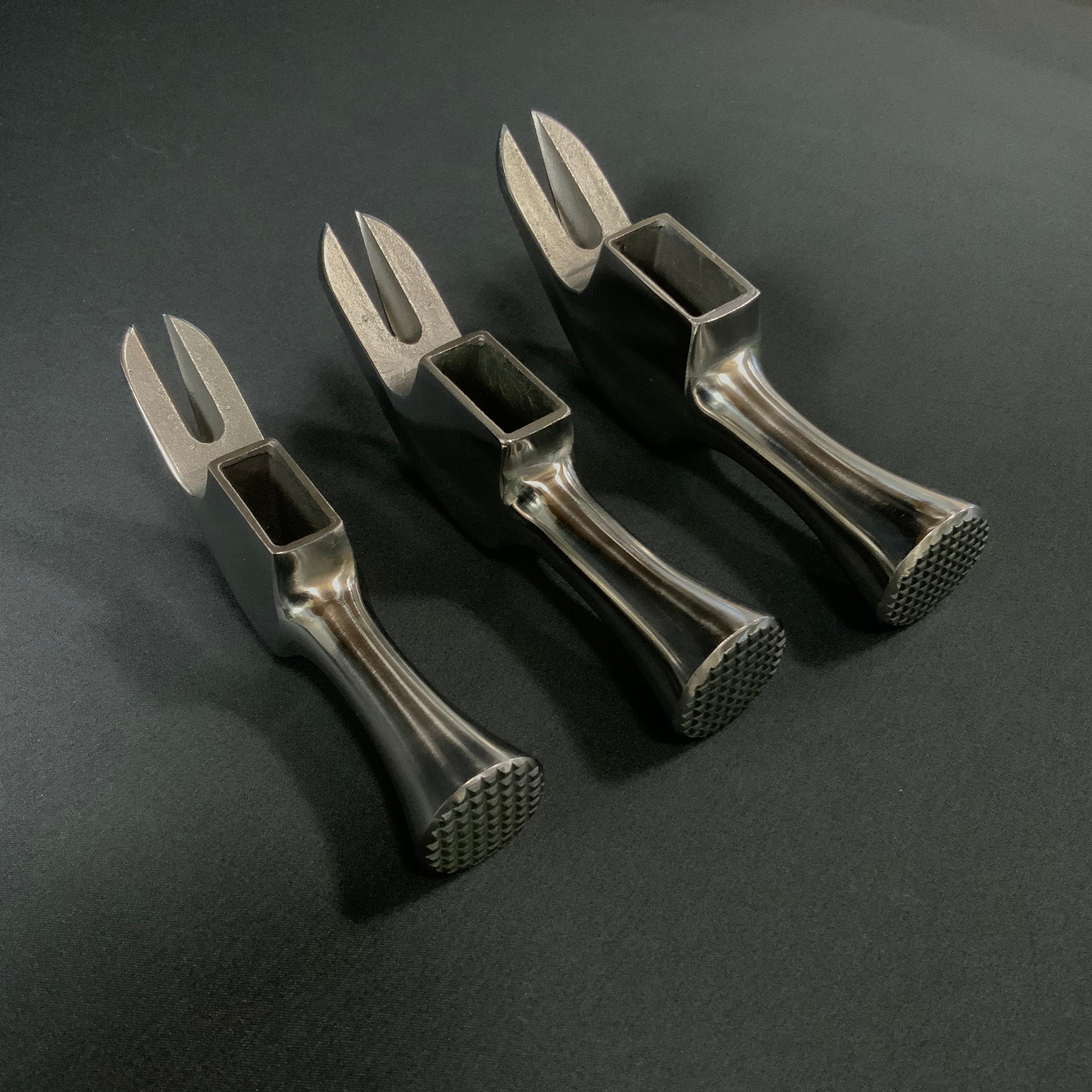 Dogyu Kariwaku Stainless steel Hammers Head  set  土牛 ステンレス技  仮枠玄能セット 頭のみ　