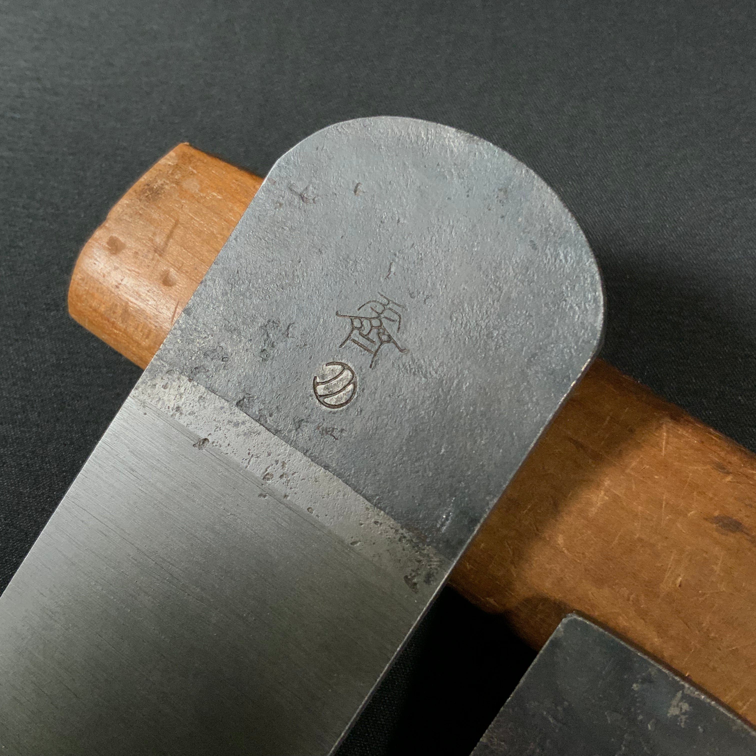 三代目千代鶴貞秀 平鉋 霽月 42mm 7寸台   Seigetsu Flat Plane (Kanna) by Chiyotsuru Sadahide 3rd generation