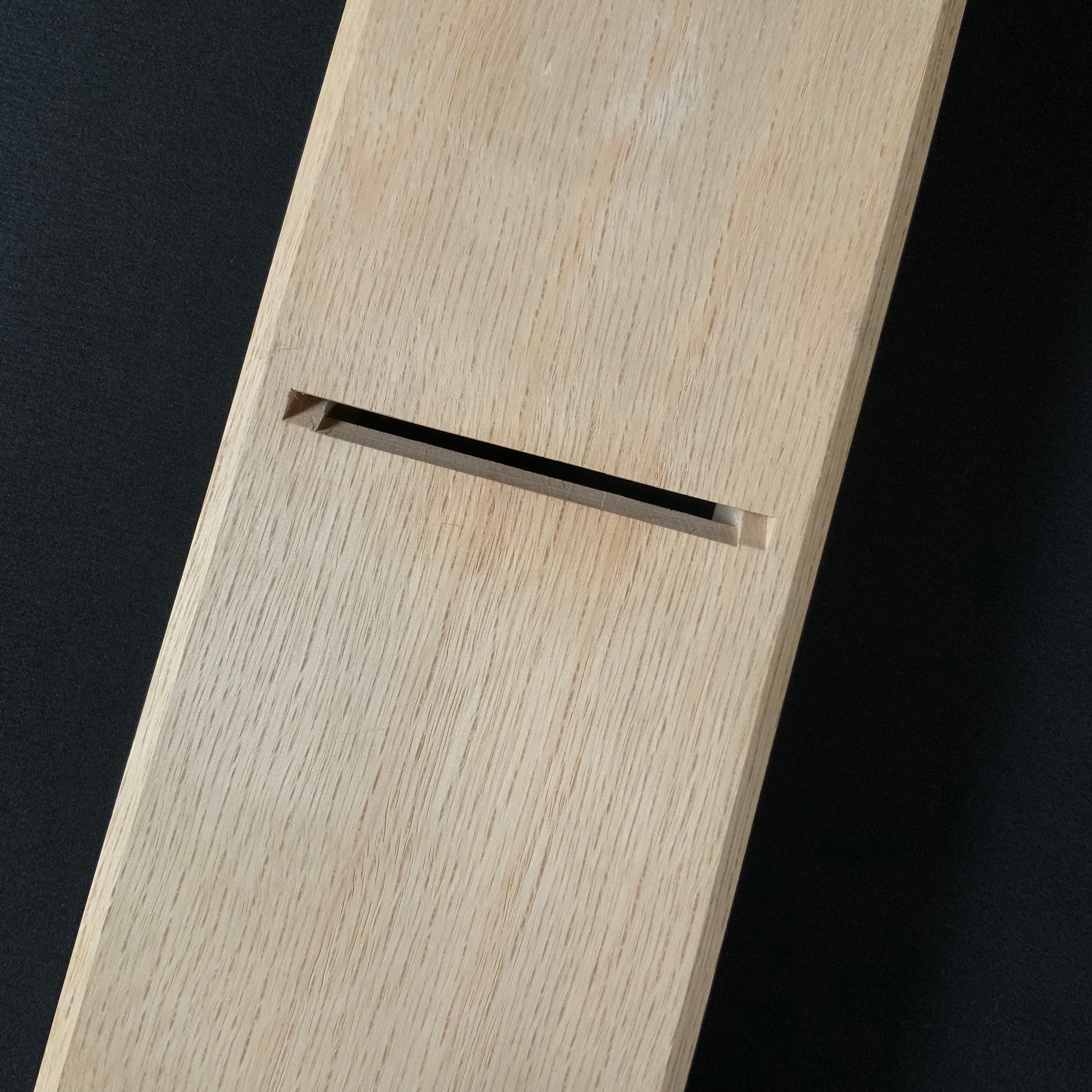 掘出し物 明寿 碓氷健吾作 仕上げ鉋 70mm   Old stock Meiju Smoothing Plane(Kanna) by Usuikengo