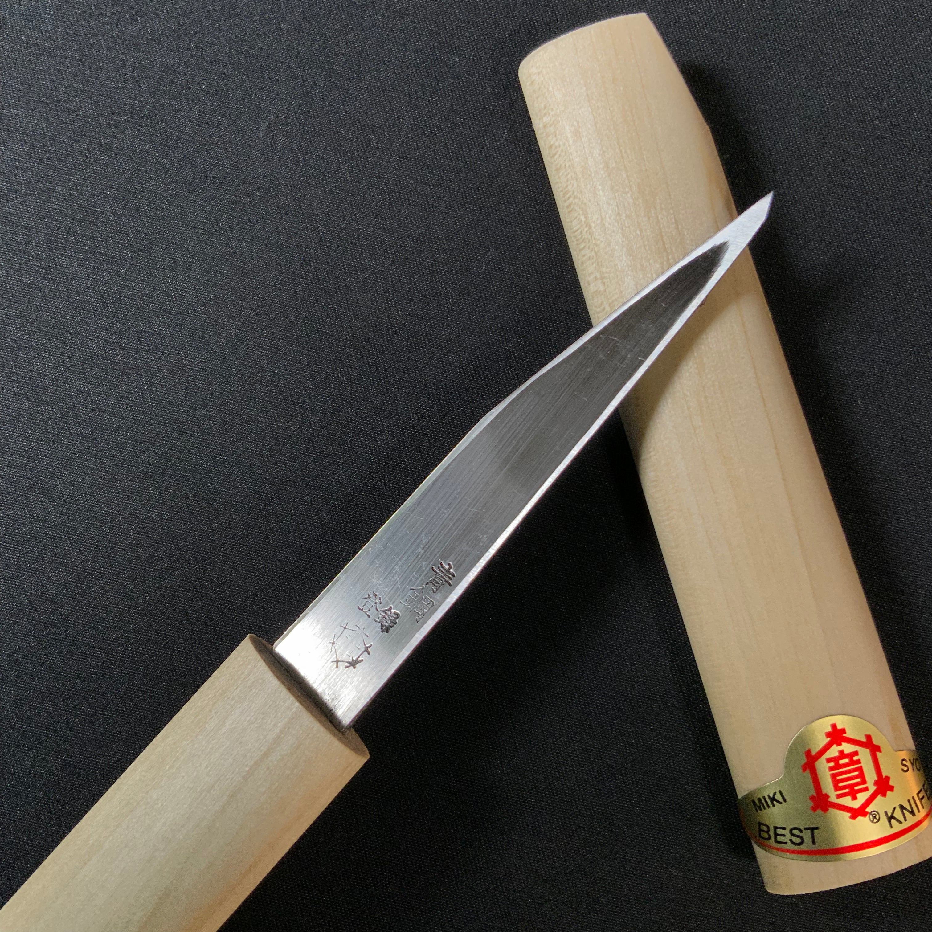 Mikisho Yokote Kokatana (Carving knife) right hand  三木章 横手小刀ミニ 右 75mm