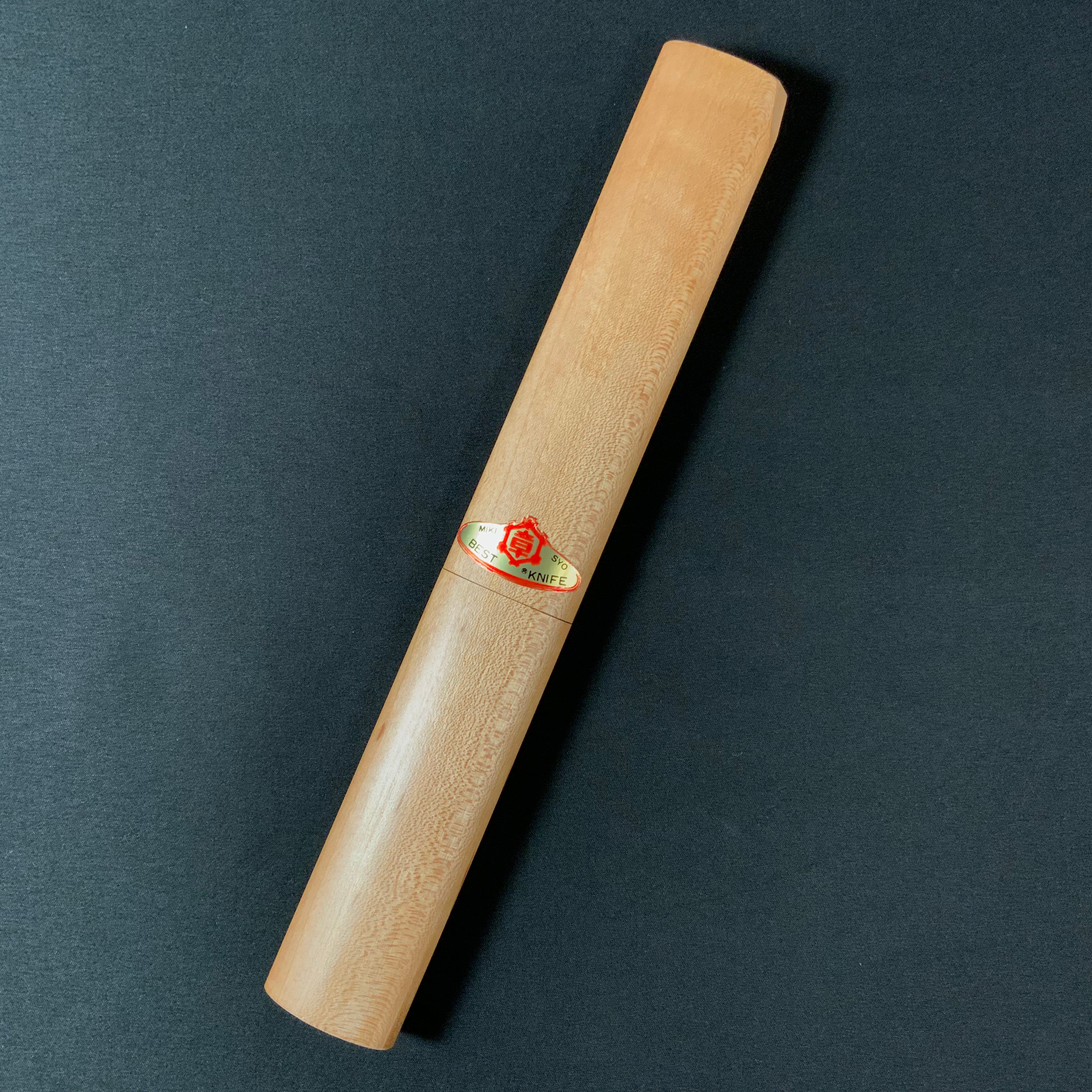 三木章 横手小刀最高級品鞘付 ハイス鋼 右 120mm   Mikisho Yokote Kokatana (Carving knife) right hand High-speed steel