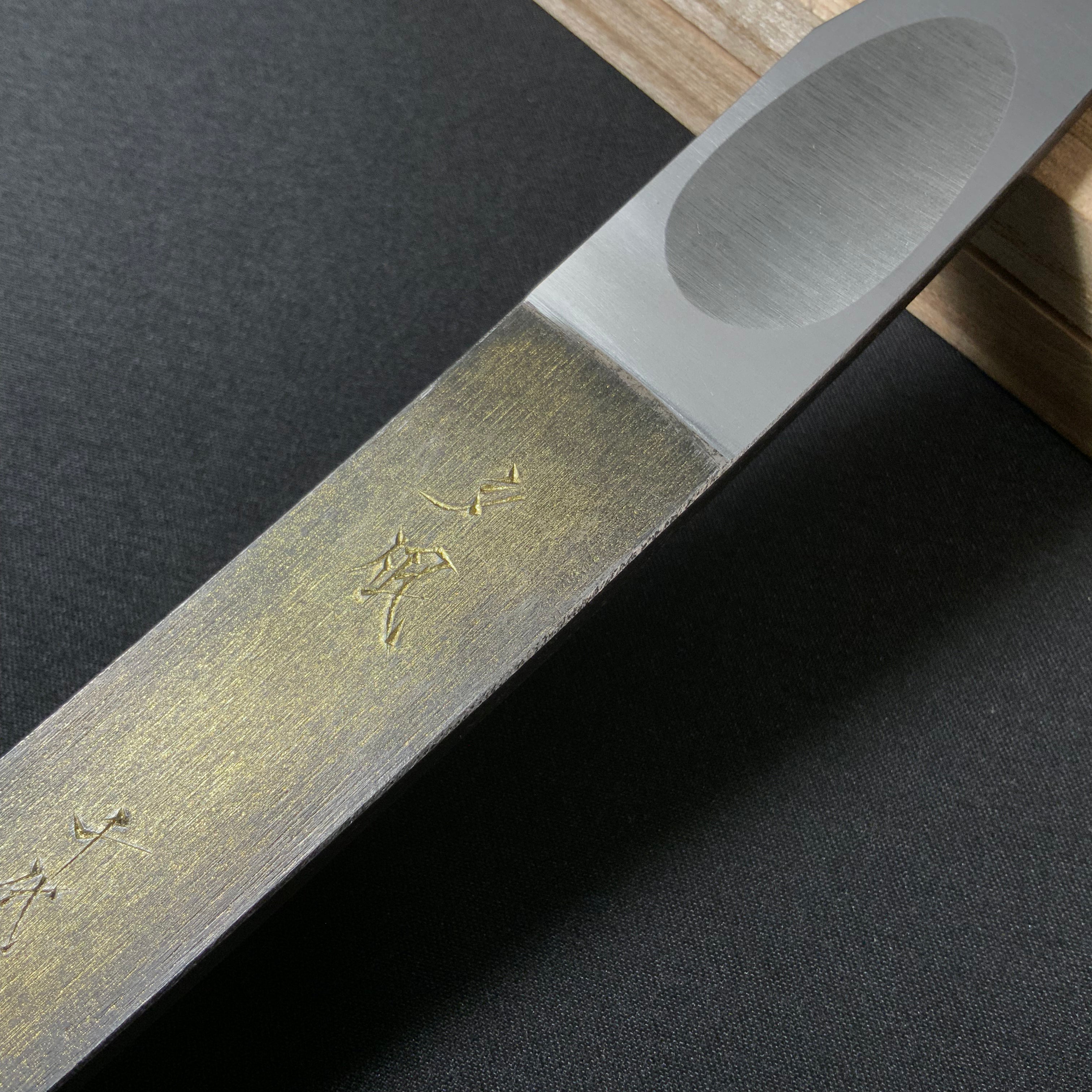 古都の夕霧 三代目千代鶴貞秀 切出し小刀 右  Koto No Yugiri Kiridashi by Chiyotsuru Sadahide 3rd Generation Right hand