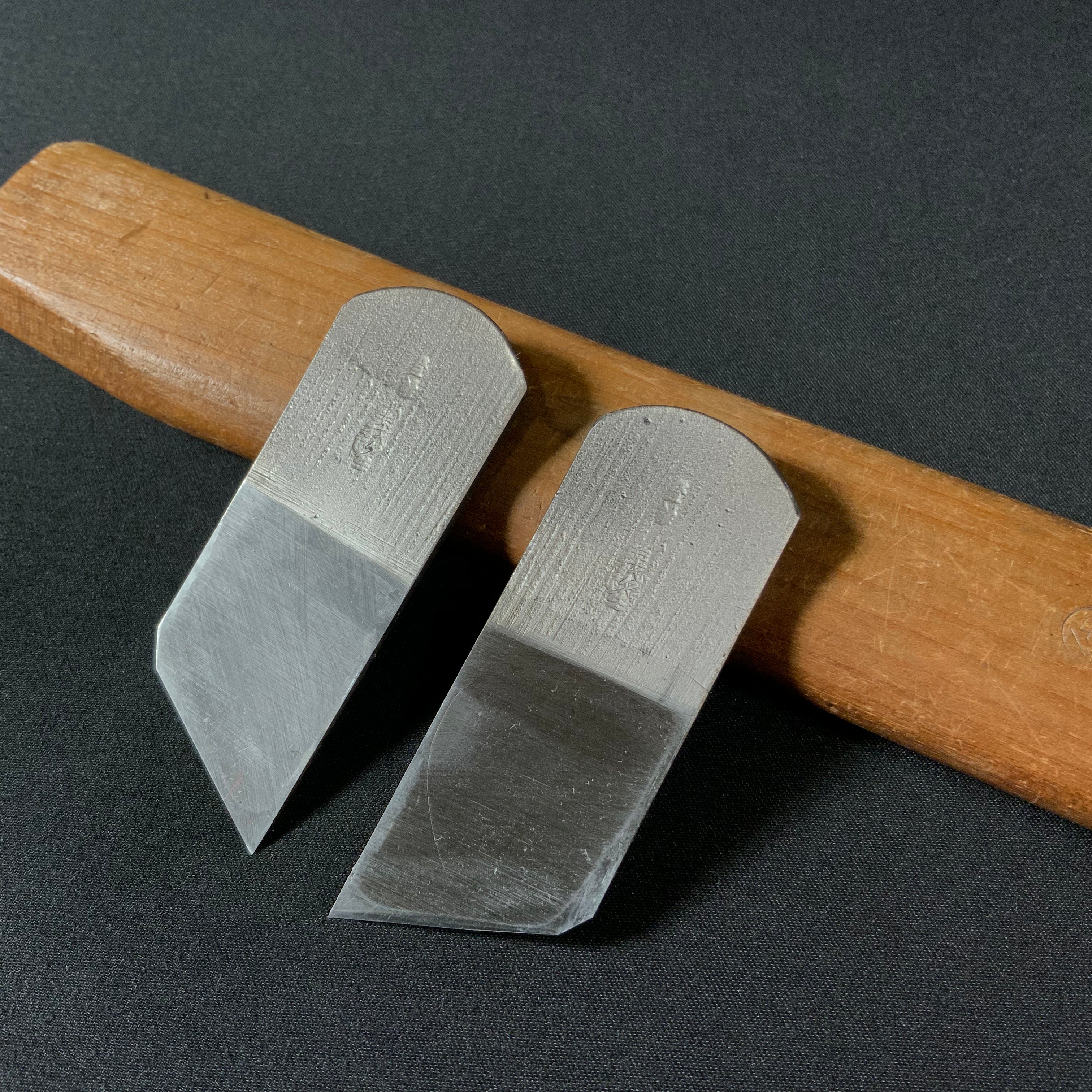 Yoshitaka Rabbet Planes single Blade(Kiwa-Kanna) with SK steel 義隆 際鉋 一枚刃 SK鋼 24mm