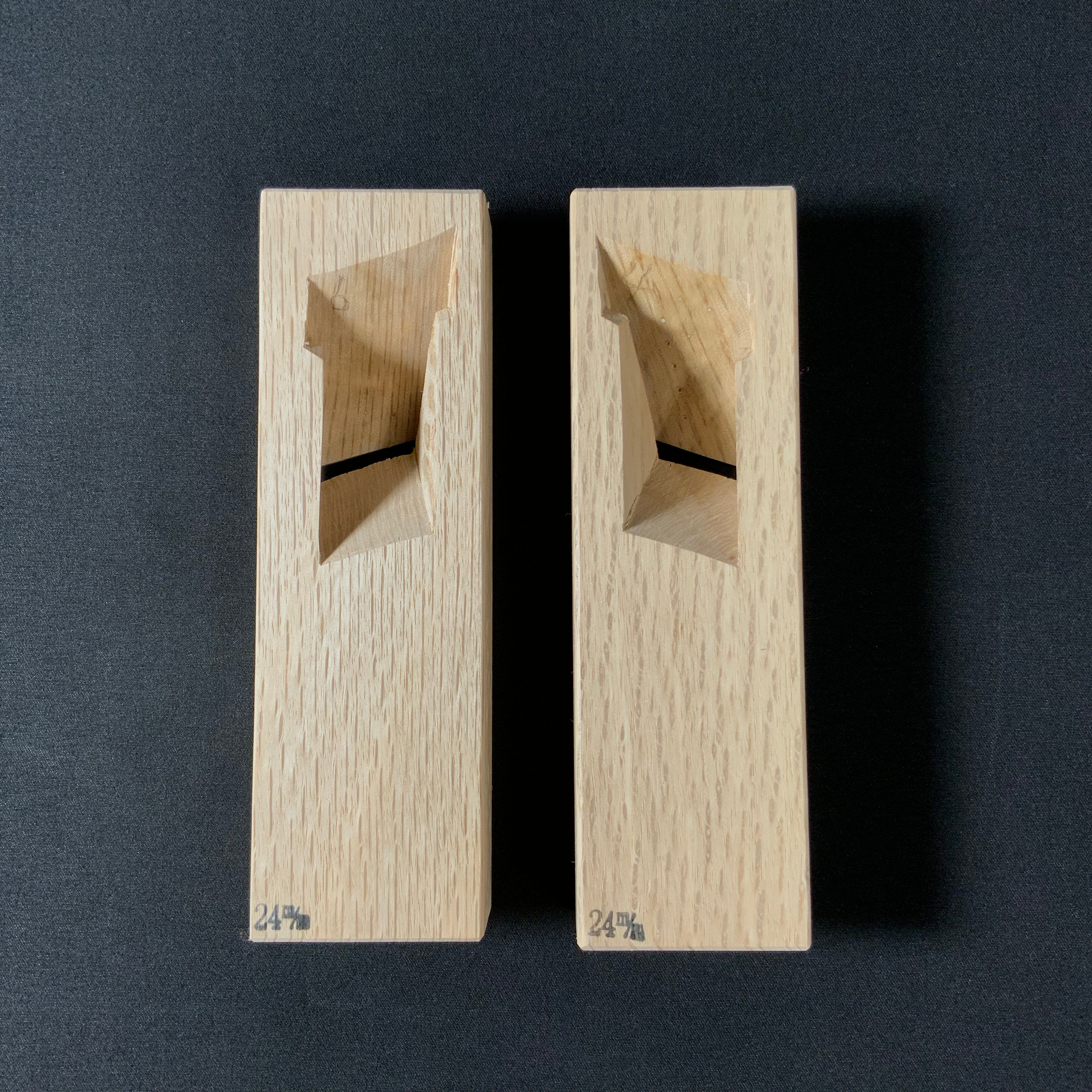 Yoshitaka Rabbet Planes single Blade(Kiwa-Kanna) with SK steel 義隆 際鉋 一枚刃 SK鋼 24mm