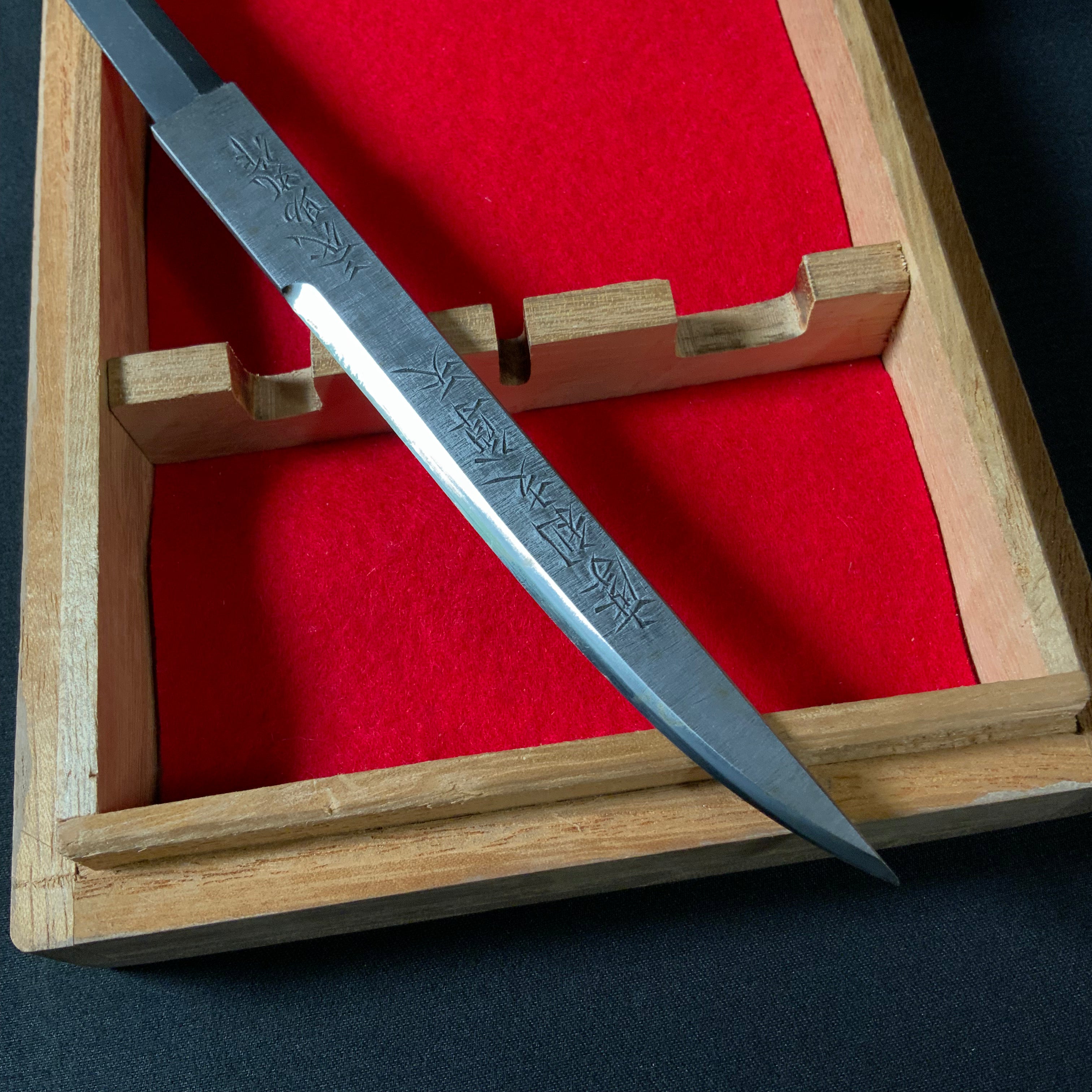 Old stock Sukemaru 3rd Yajiri Kokatana set by Usui Kinsaburo 掘出し物 碓氷金三郎 三代目助丸作 鏃小刀