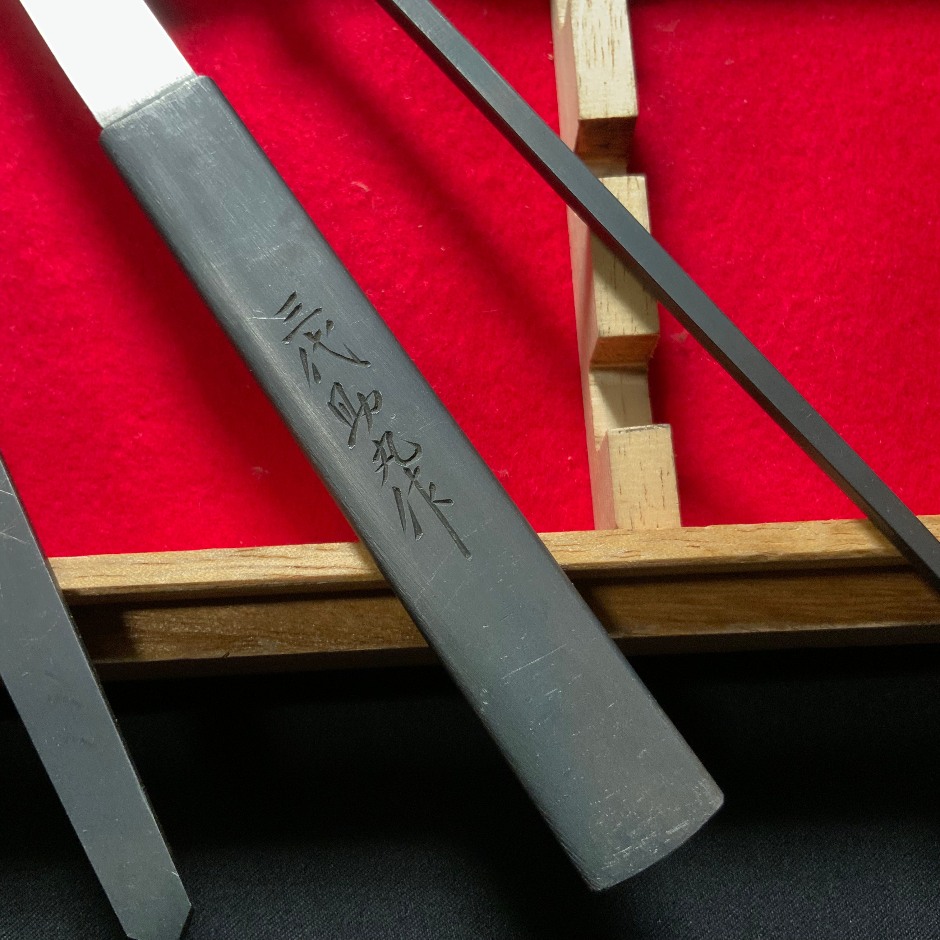 Old stock Sukemaru 3rd Yajiri Kokatana set by Usui Kinsaburo 掘出し物 碓氷金三郎 三代目助丸作 鏃小刀