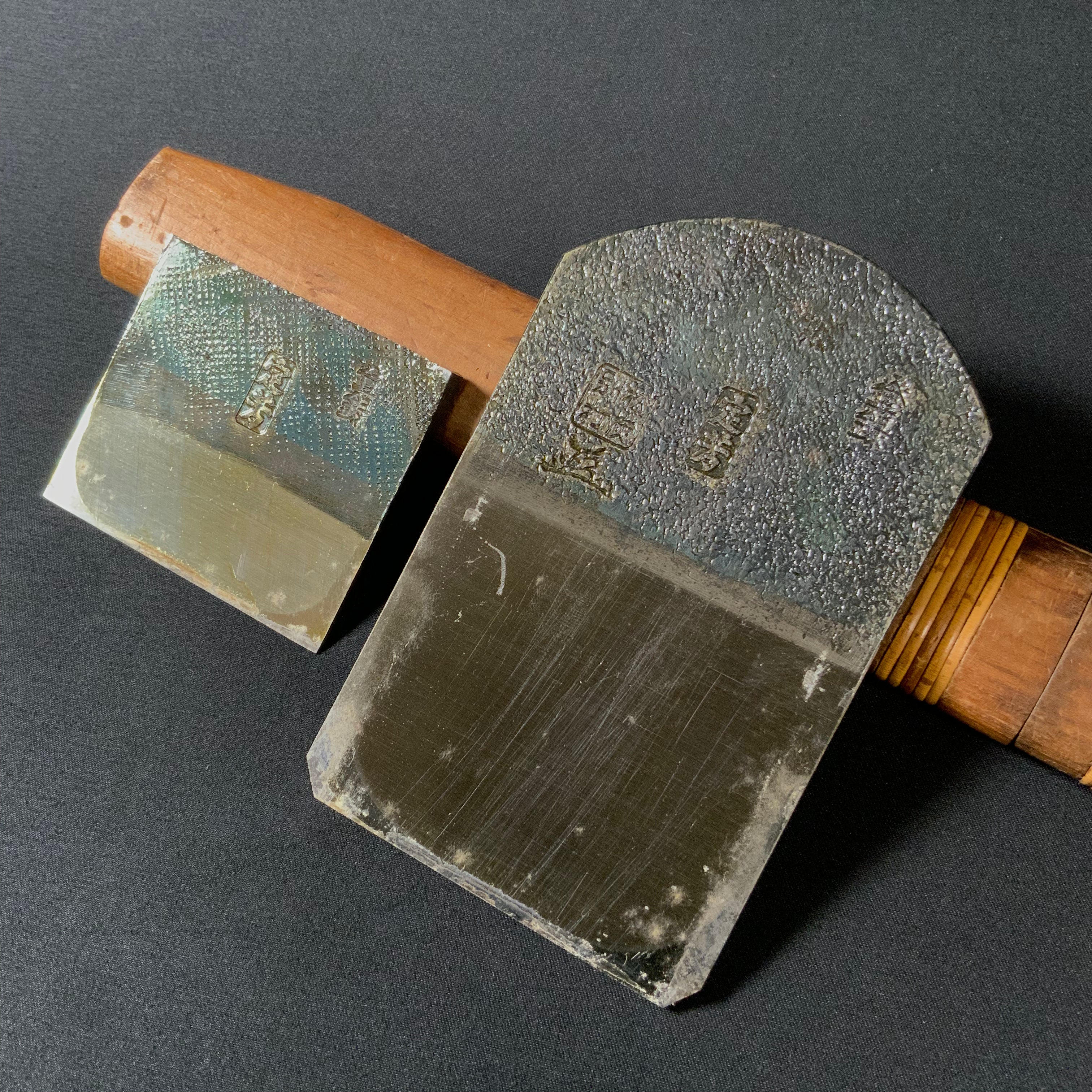 掘出し物 定芳 仕上げ鉋 70mm   Old stock Sadayoshi Smoothing Plane(Kanna)