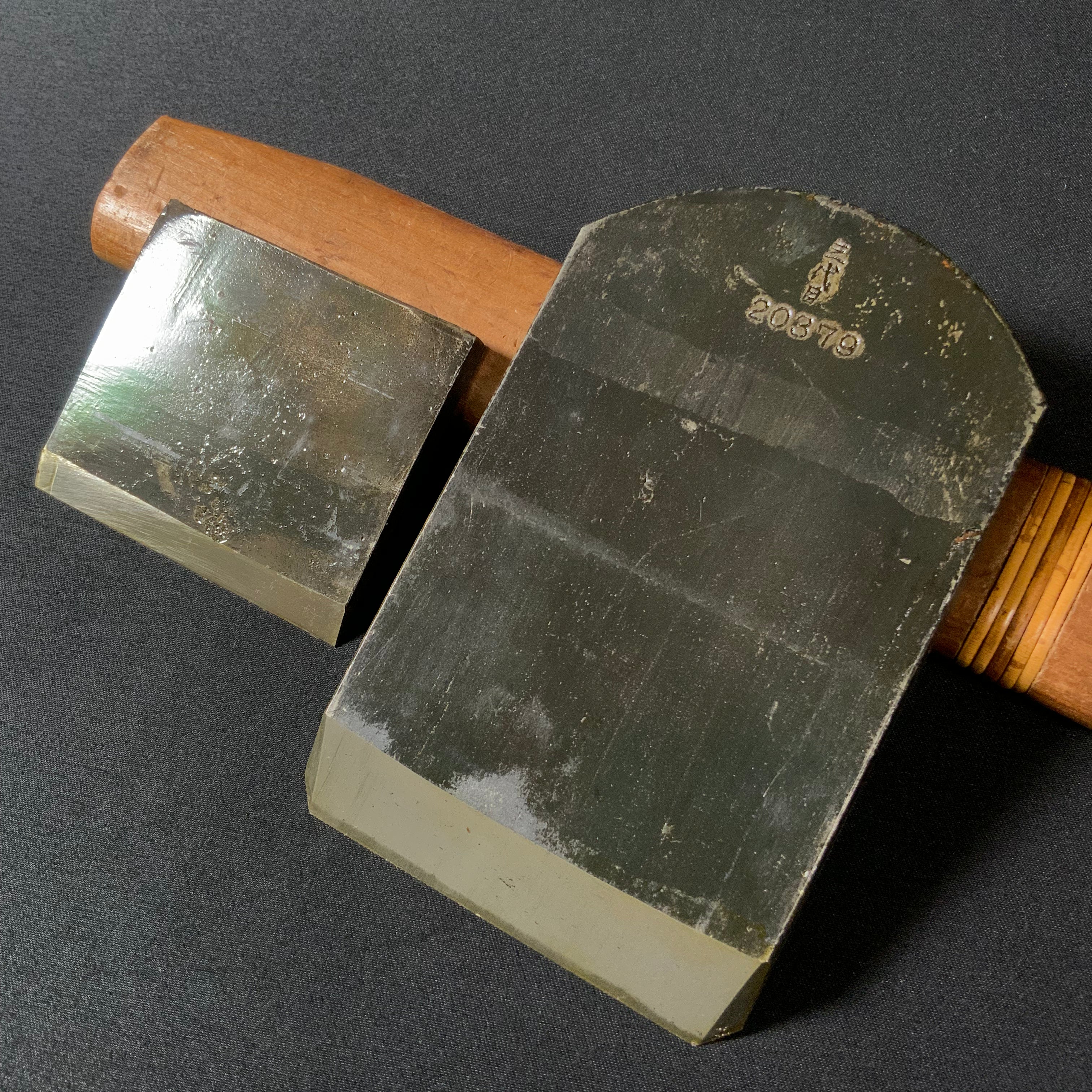 掘出し物 定芳 仕上げ鉋 70mm   Old stock Sadayoshi Smoothing Plane(Kanna)