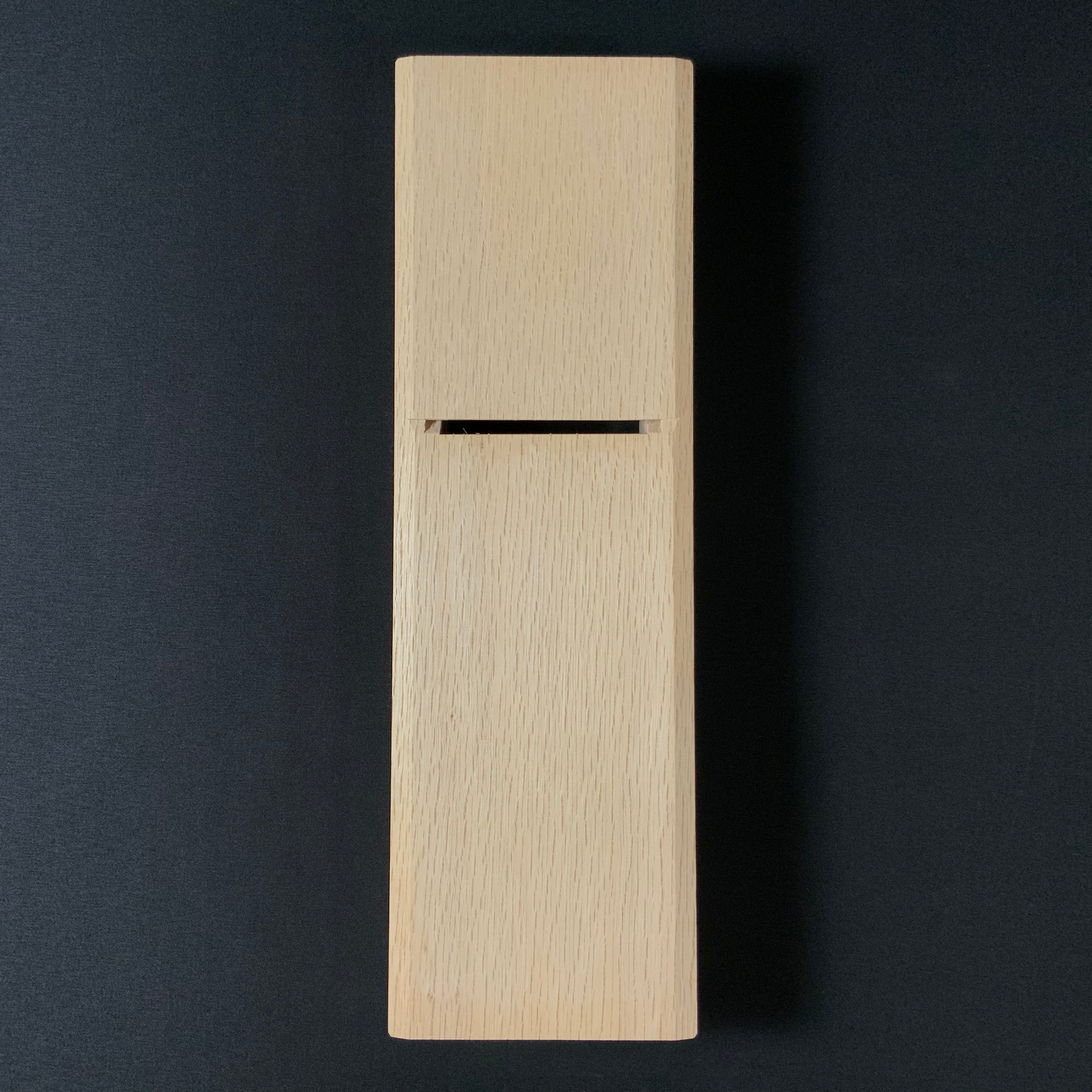 #2 Gachirin Tsunesaburo Smoothing Plane (Kanna) with Super White steel Mokume 月輪 (がちりん) 二代目作 常三郎 木目仕上鉋 青紙スーパー鋼 70mm